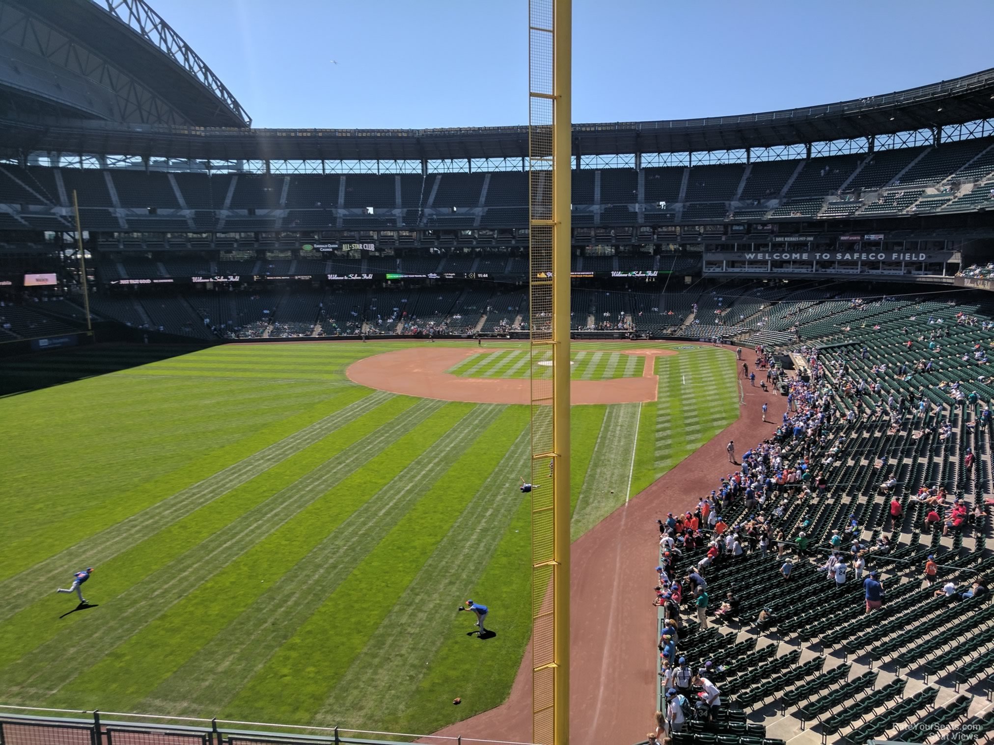 section 181, row 8 seat view  for baseball - t-mobile park