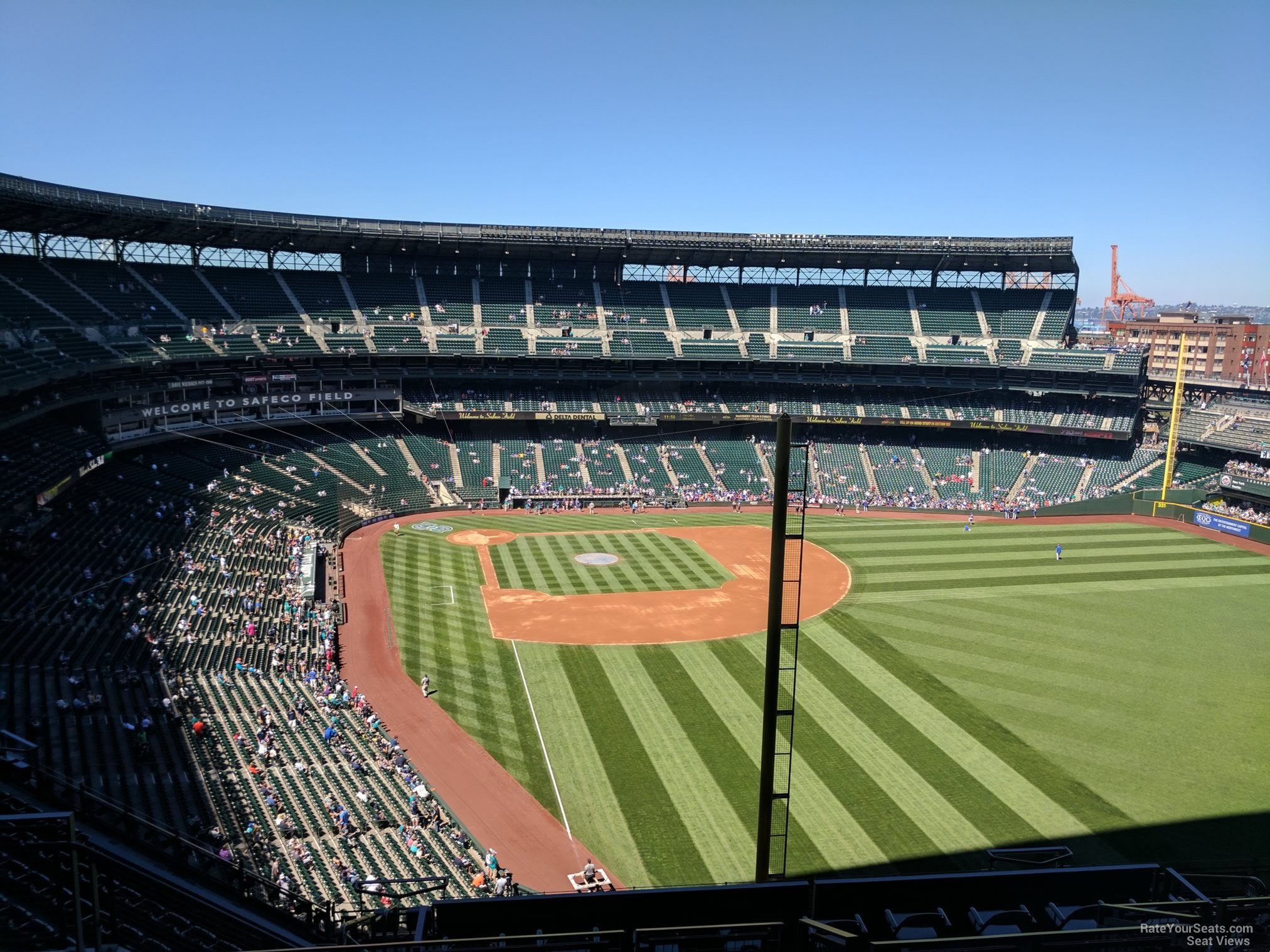 section 310, row 15 seat view  for baseball - t-mobile park