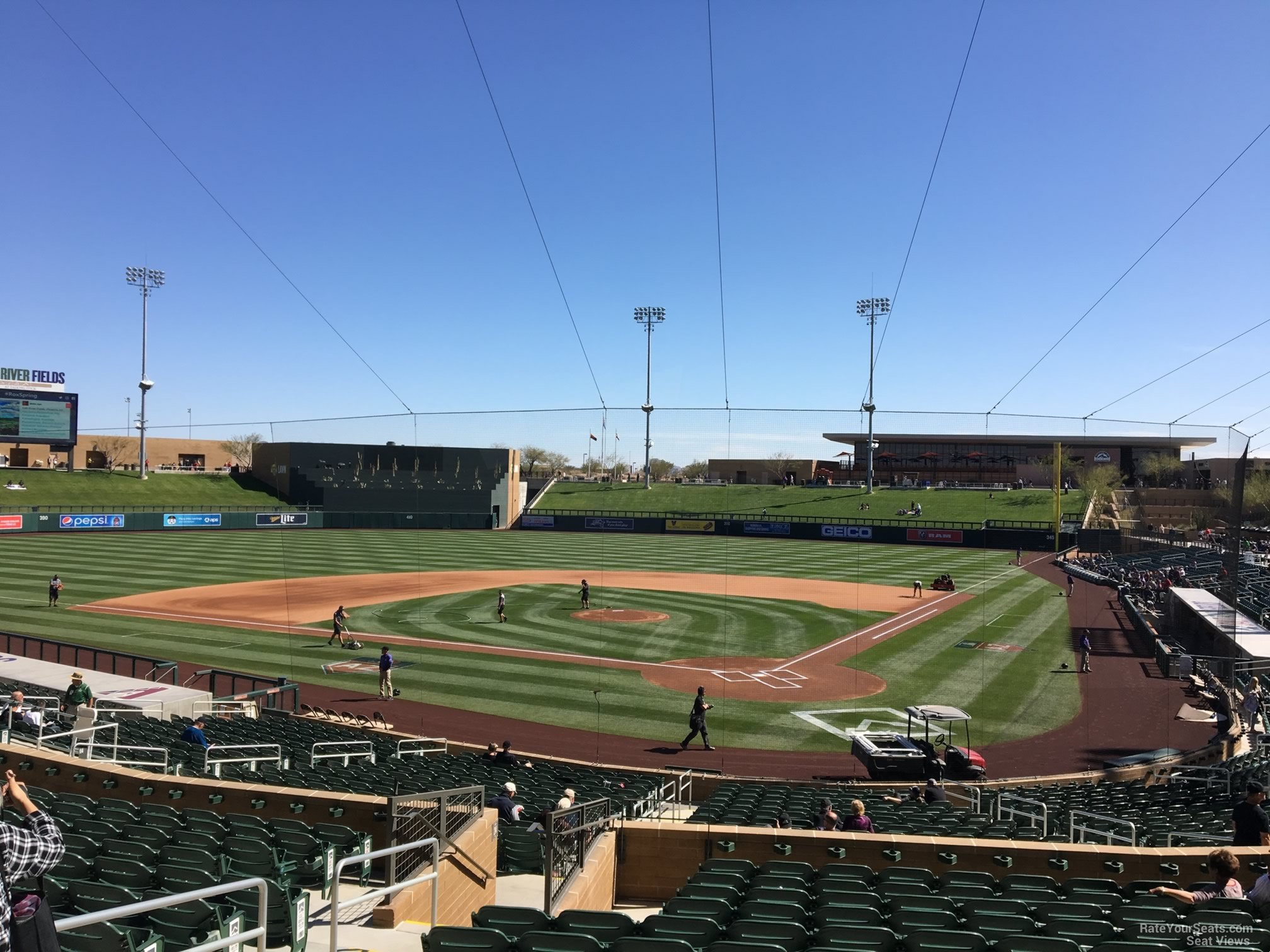 section 213, row 14 seat view  - salt river field at talking stick