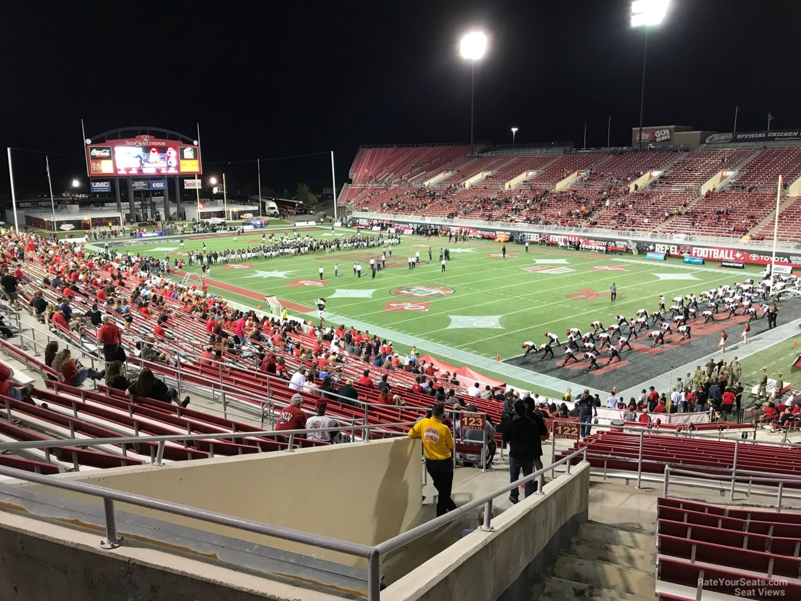 Sam Boyd Stadium Section 226 Rateyourseats Seat View For Sam Boyd Stadium Section 226 Row 32