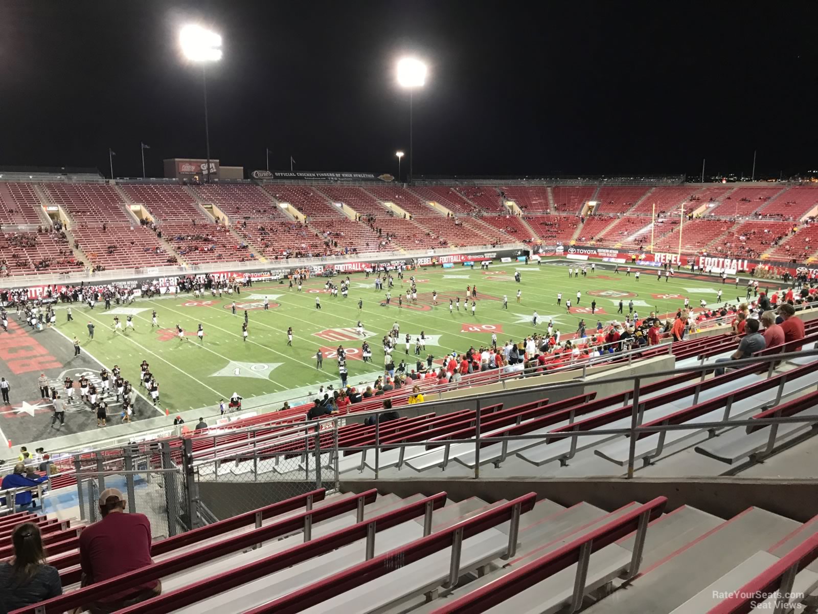 Sam Boyd Stadium Section 233 Rateyourseats Seat View For Sam Boyd Stadium Section 233 Row 11