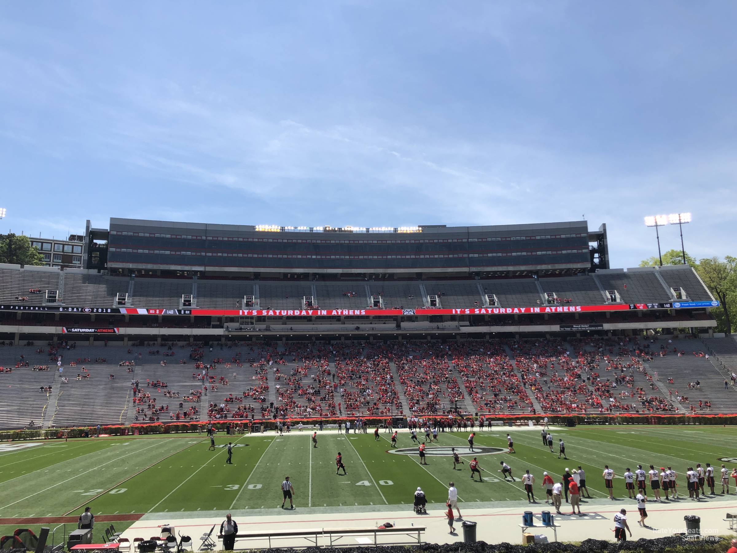 Sanford Stadium Visitors Seating Chart