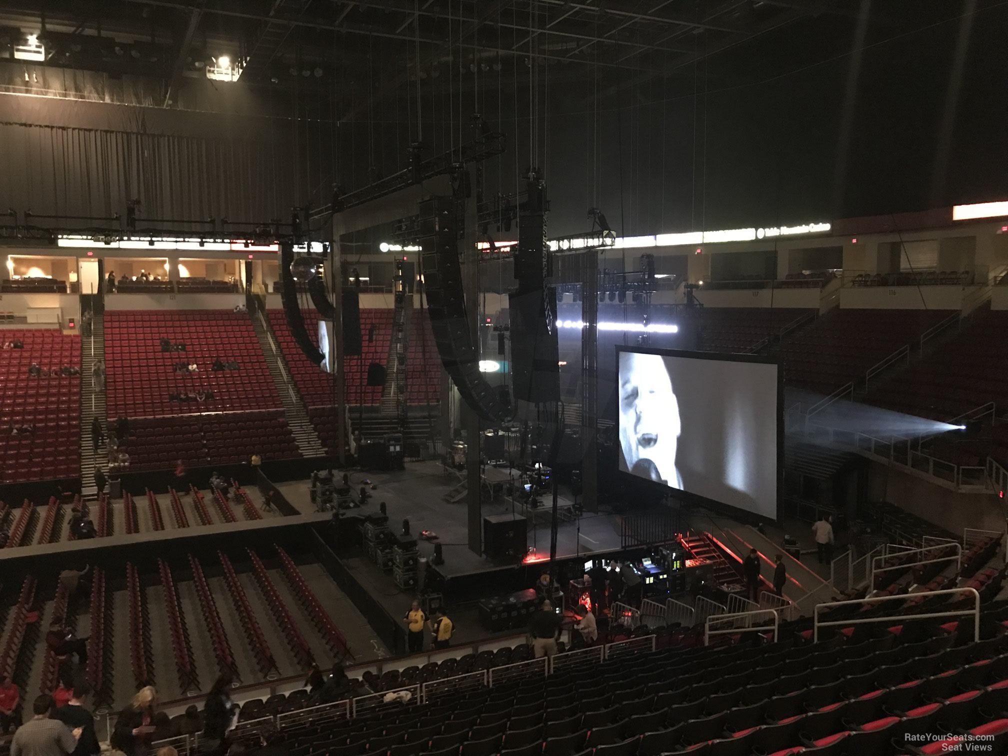 Detailed Seating Chart Save Mart Center Fresno