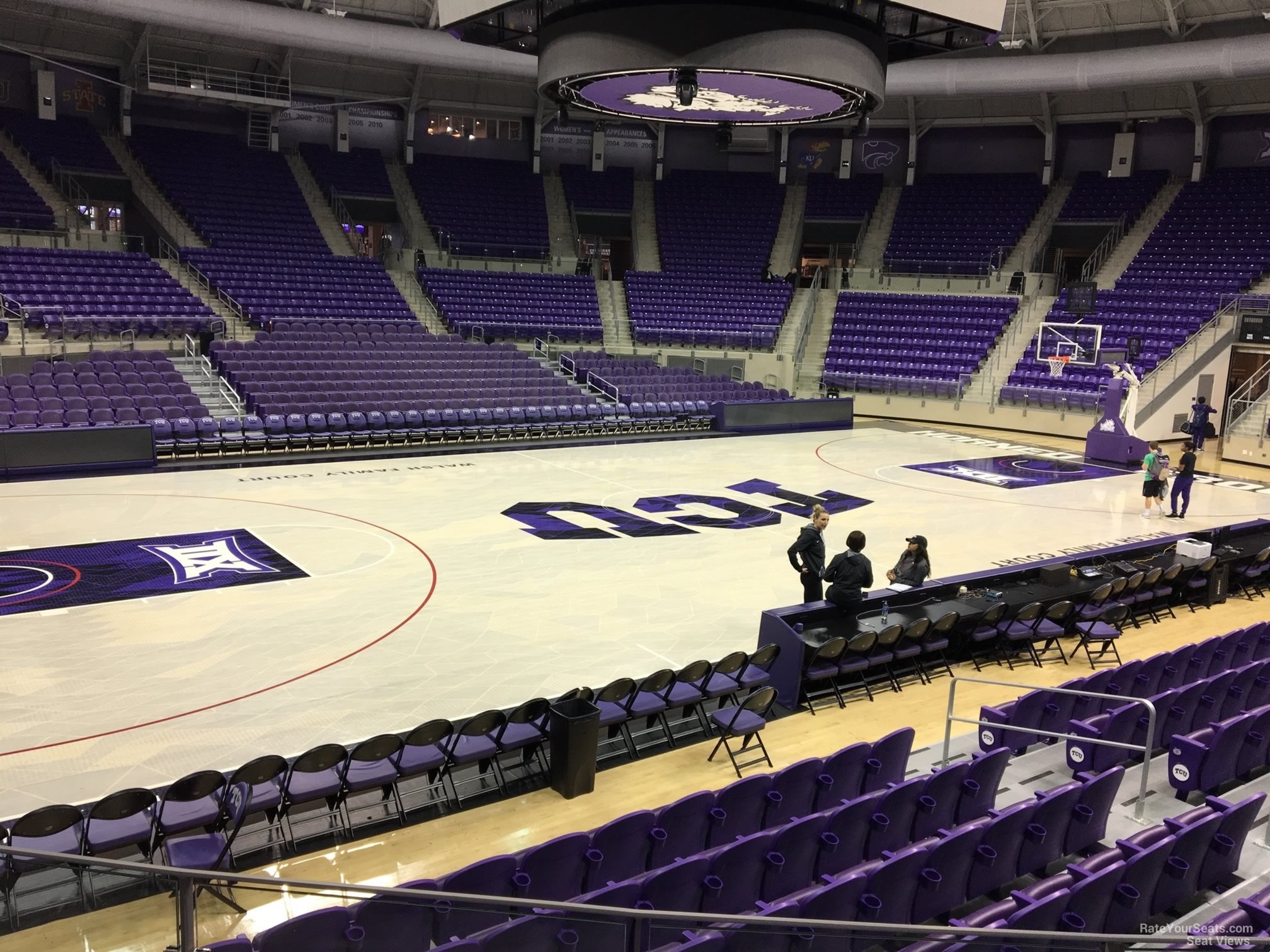 section 113, row d seat view  - schollmaier arena