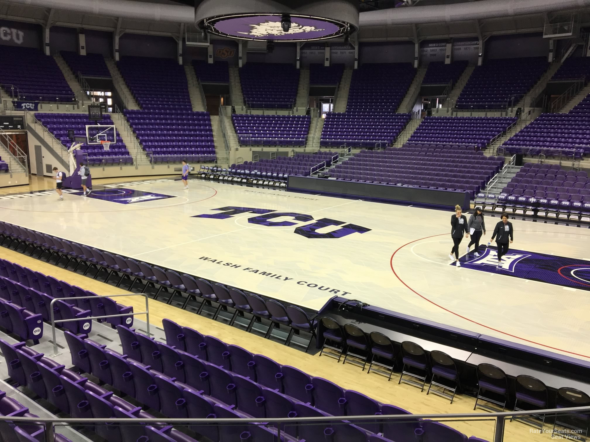 section 118, row d seat view  - schollmaier arena