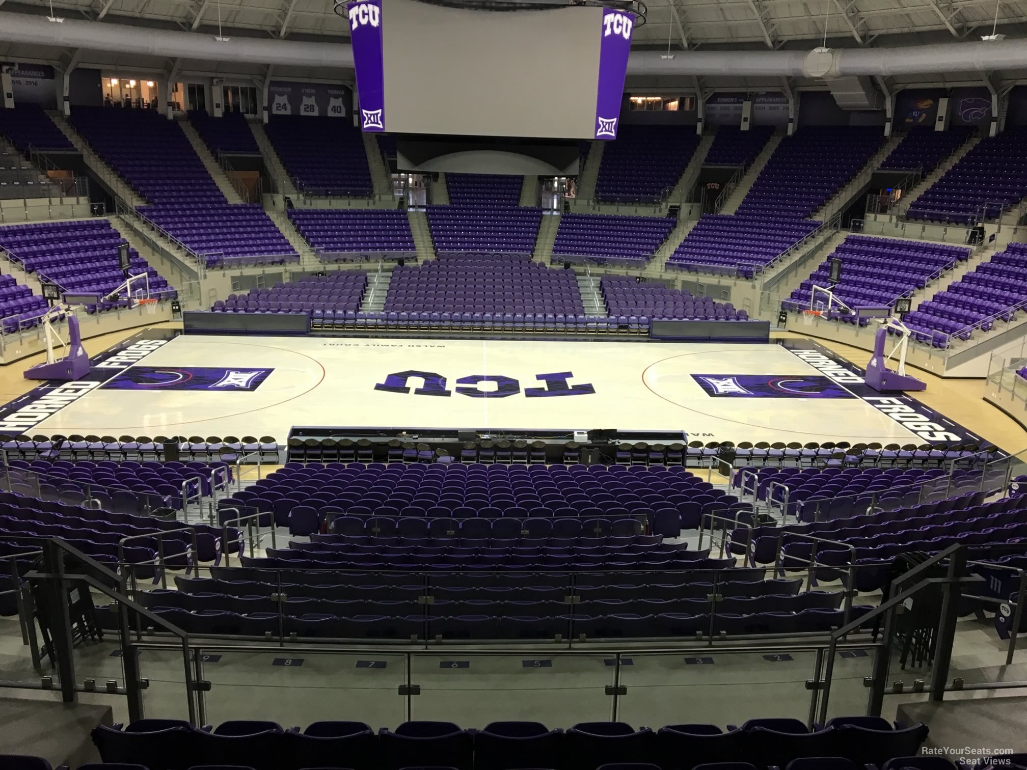Tcu Basketball Stadium Seating Chart Elcho Table