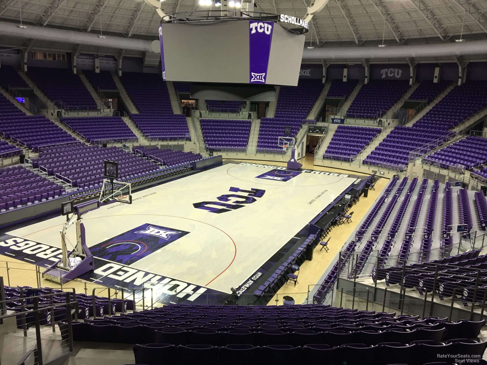 section 214, row j seat view  - schollmaier arena