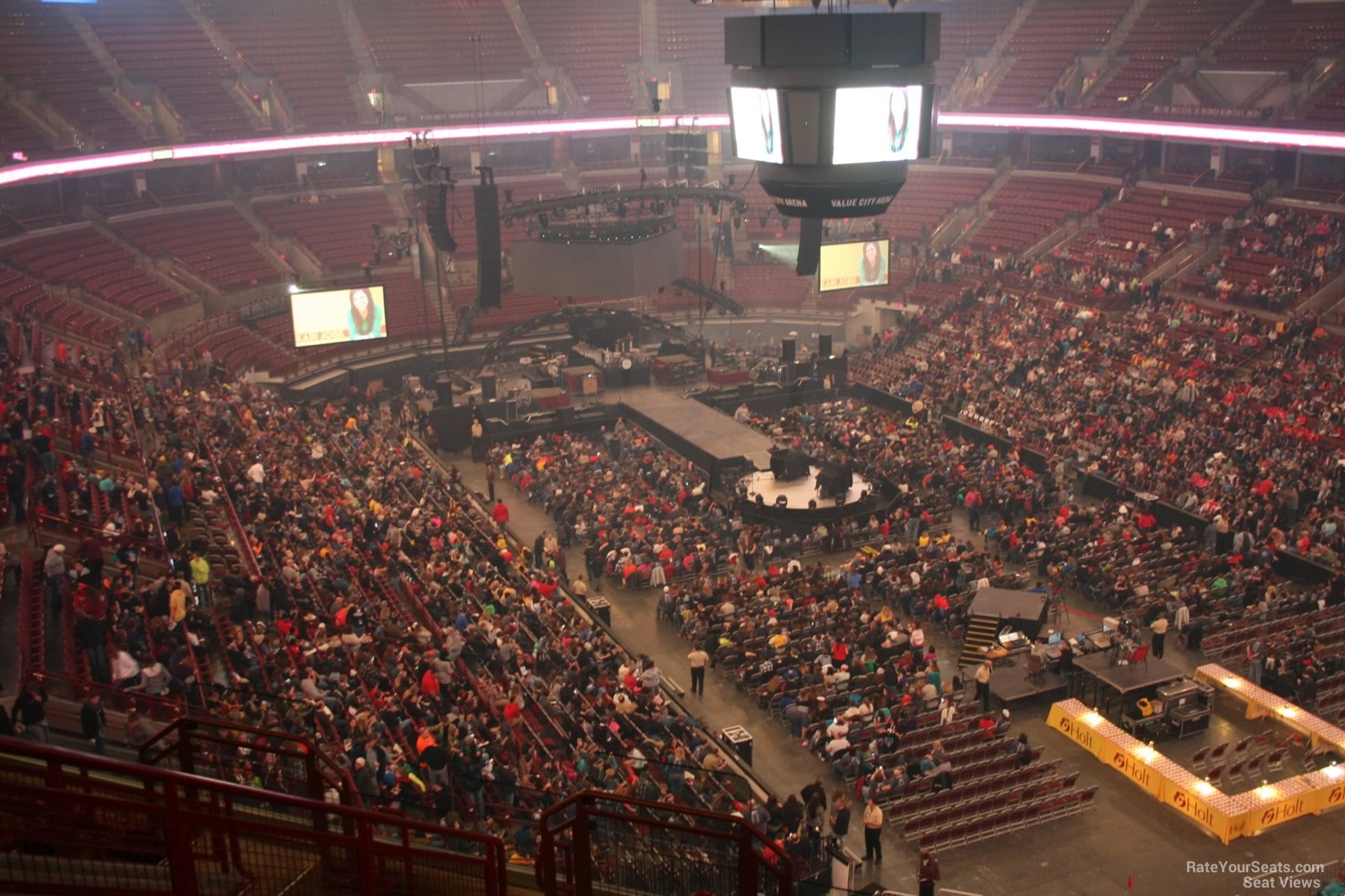 section 334, row j seat view  for concert - schottenstein center