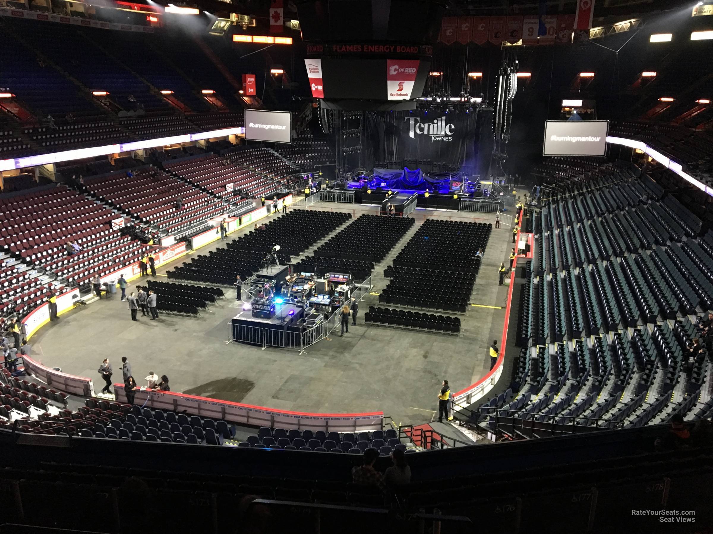 Section 220 at Scotiabank Saddledome for Concerts