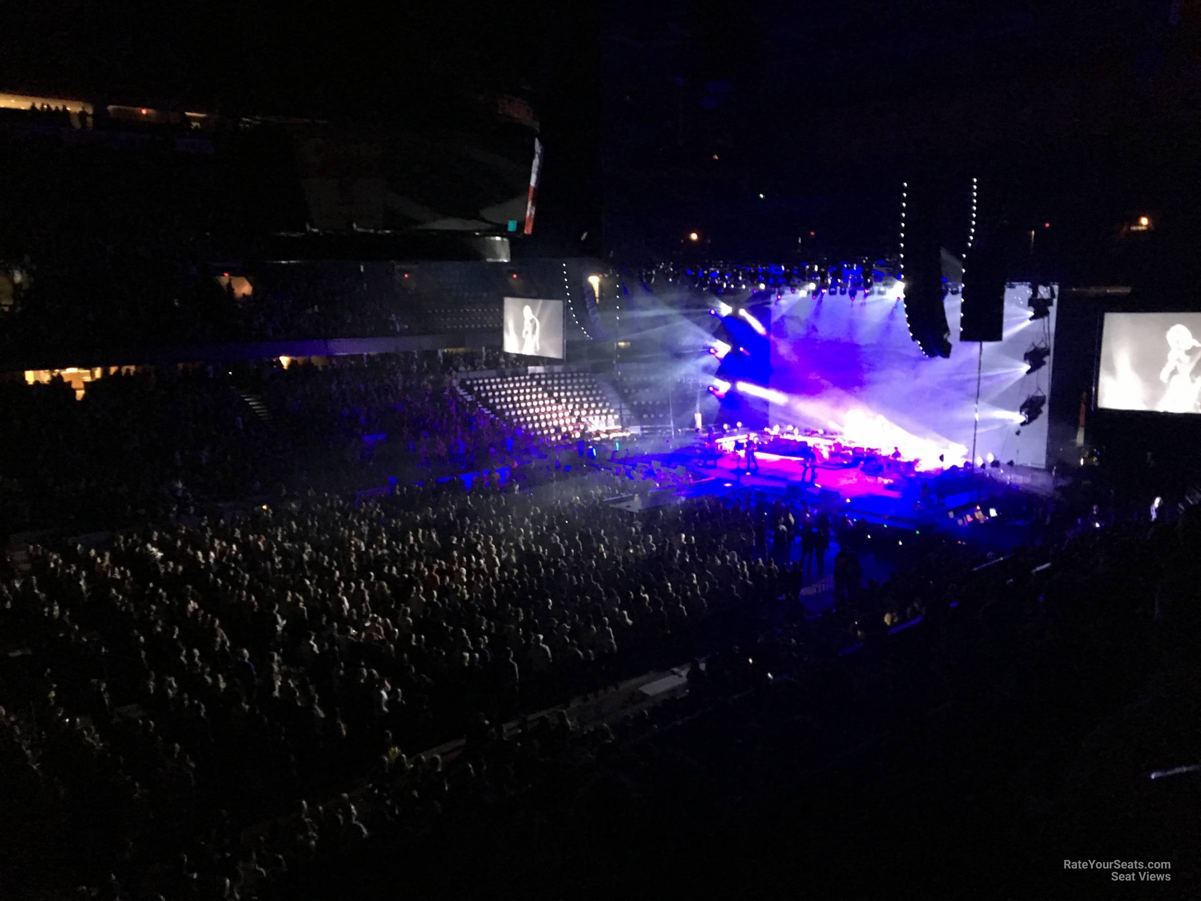 section 225, row 5 seat view  for concert - scotiabank saddledome