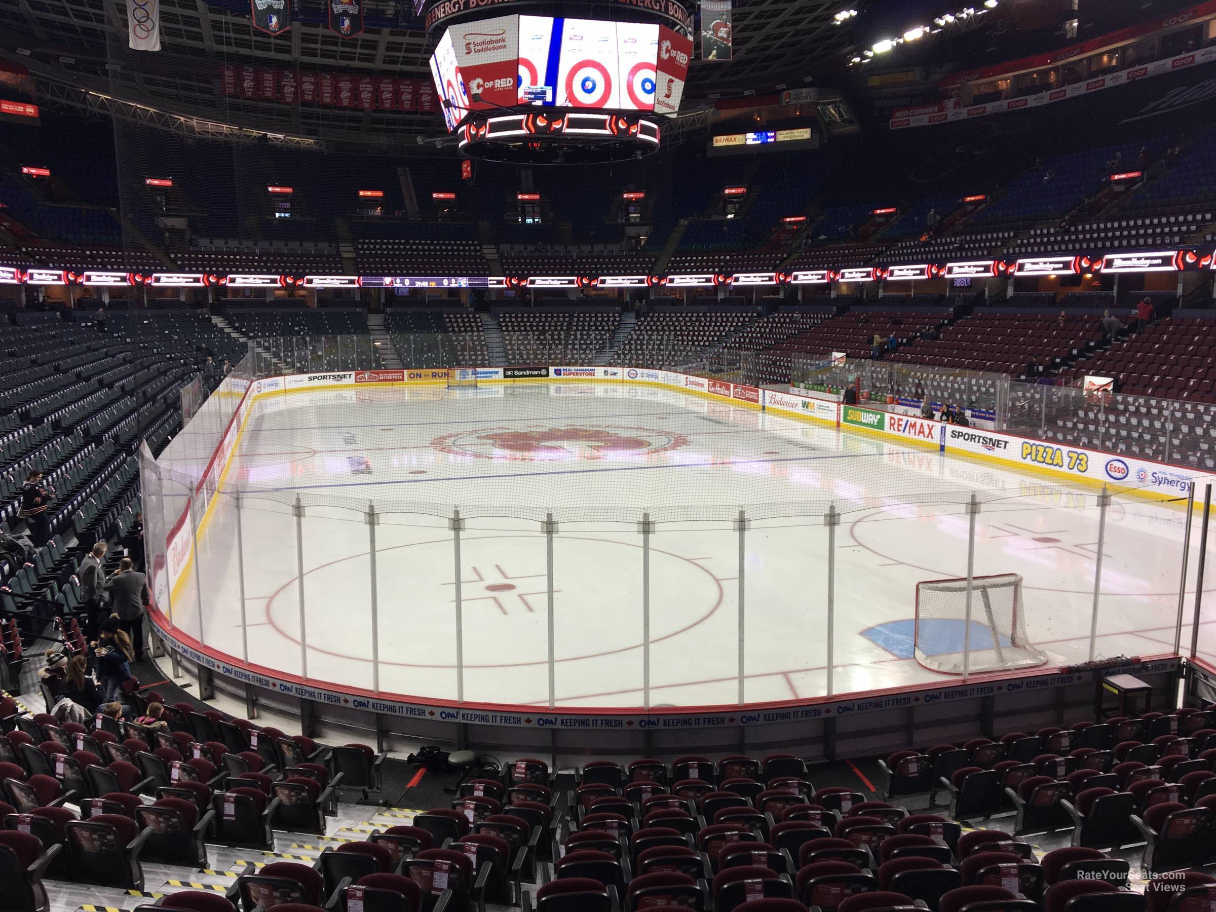 Scotiabank Saddledome Section 103 Calgary Flames