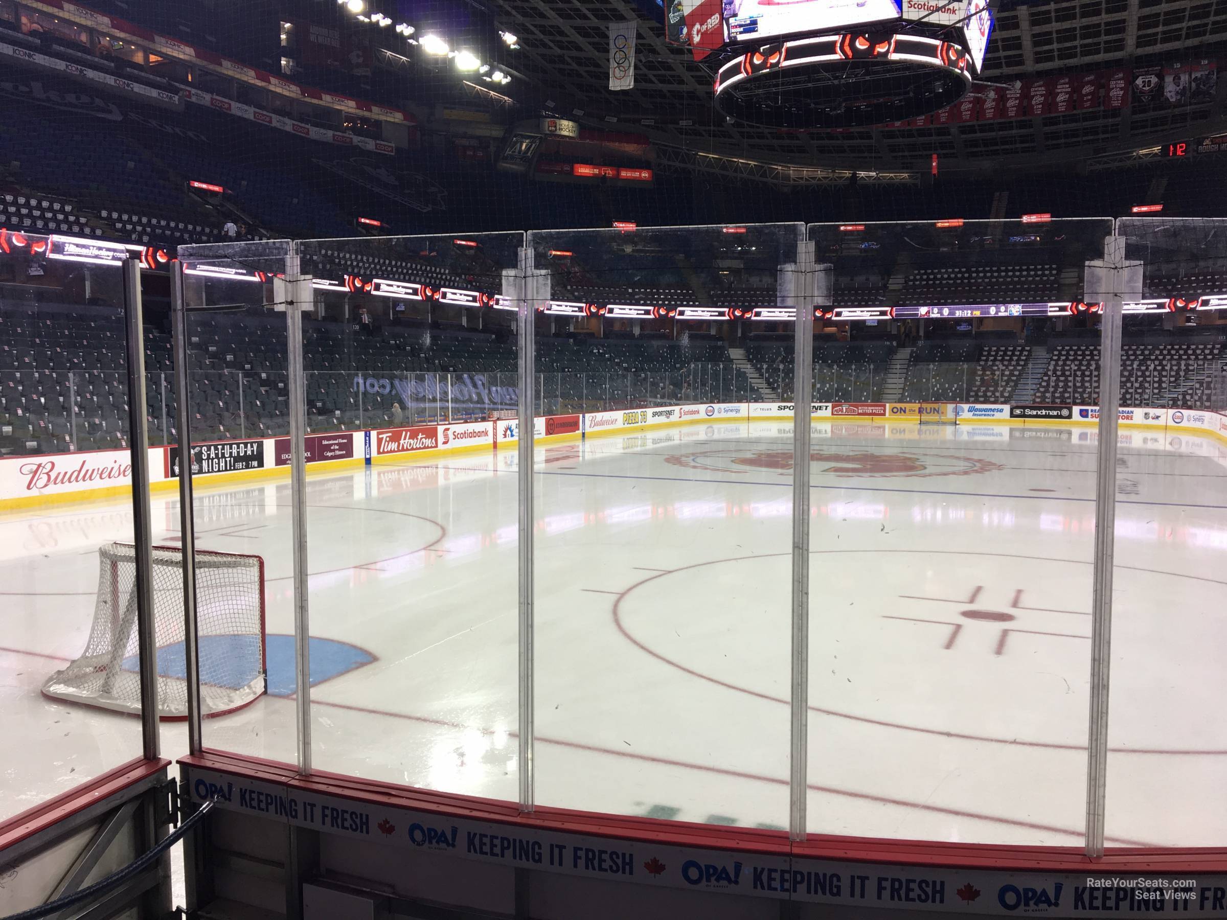 Scotiabank Saddledome Section 105 Calgary Flames