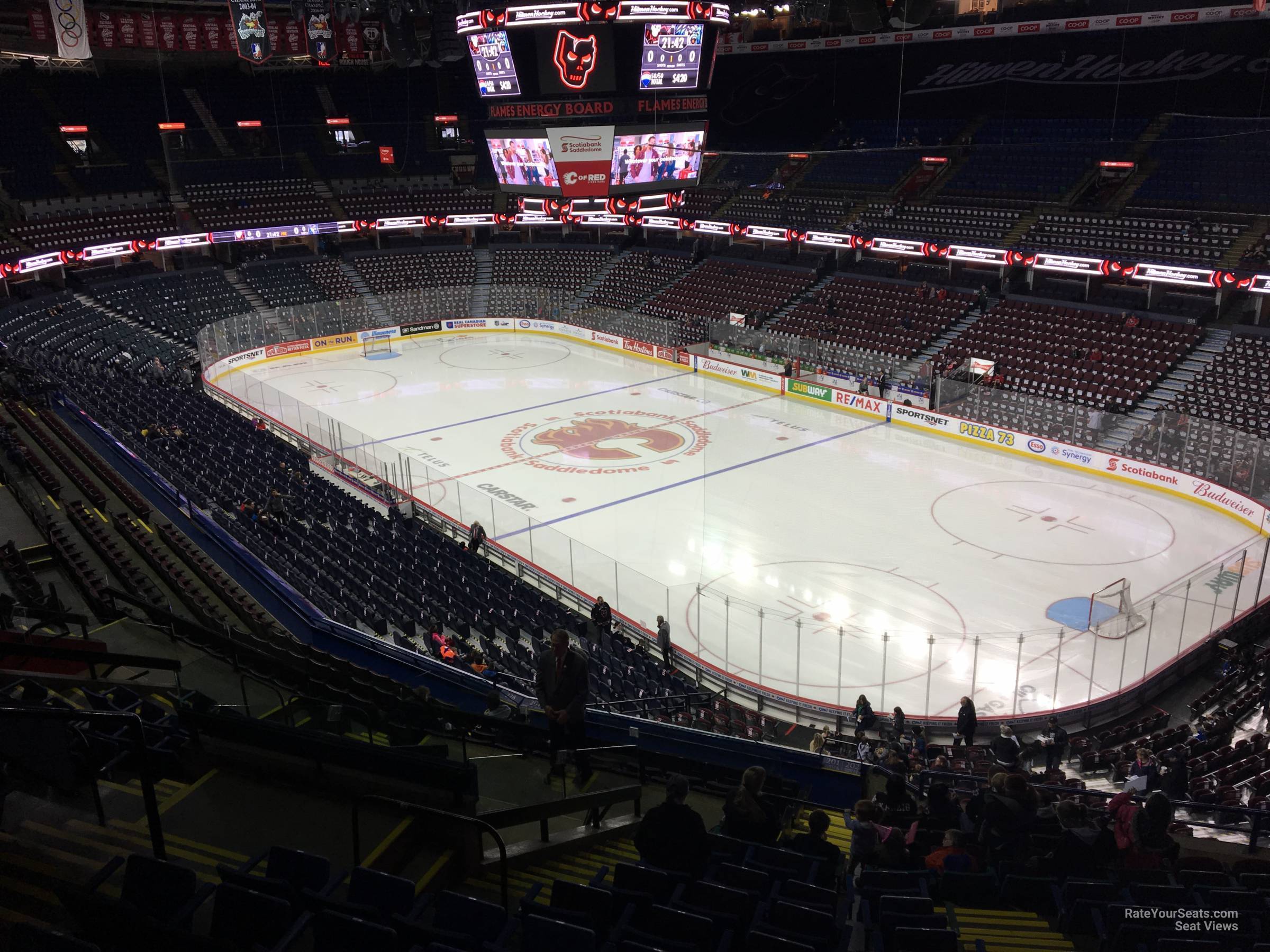 Scotiabank Saddledome Section 203 Calgary Flames