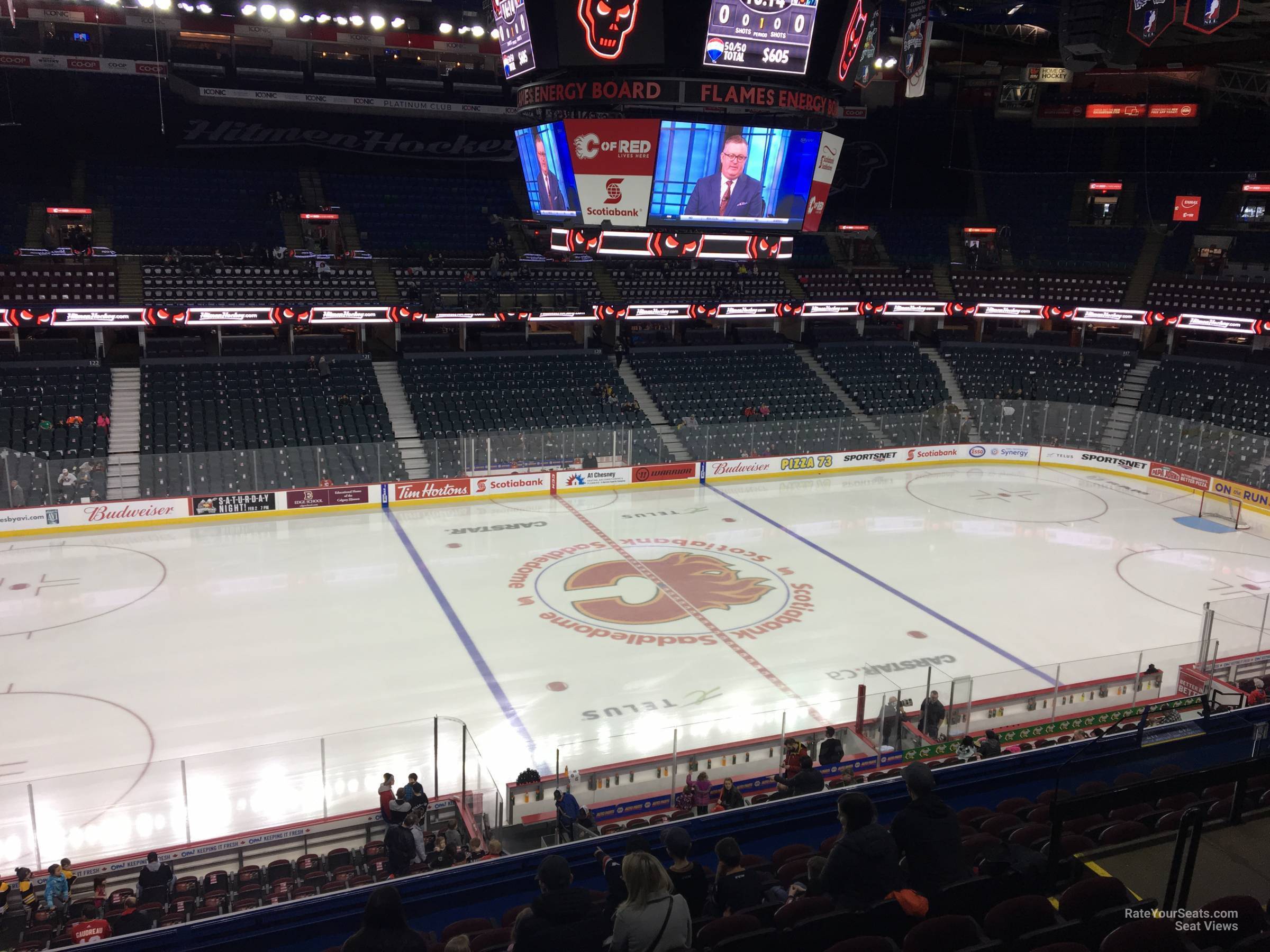 Scotiabank Saddledome Section 211 Calgary Flames
