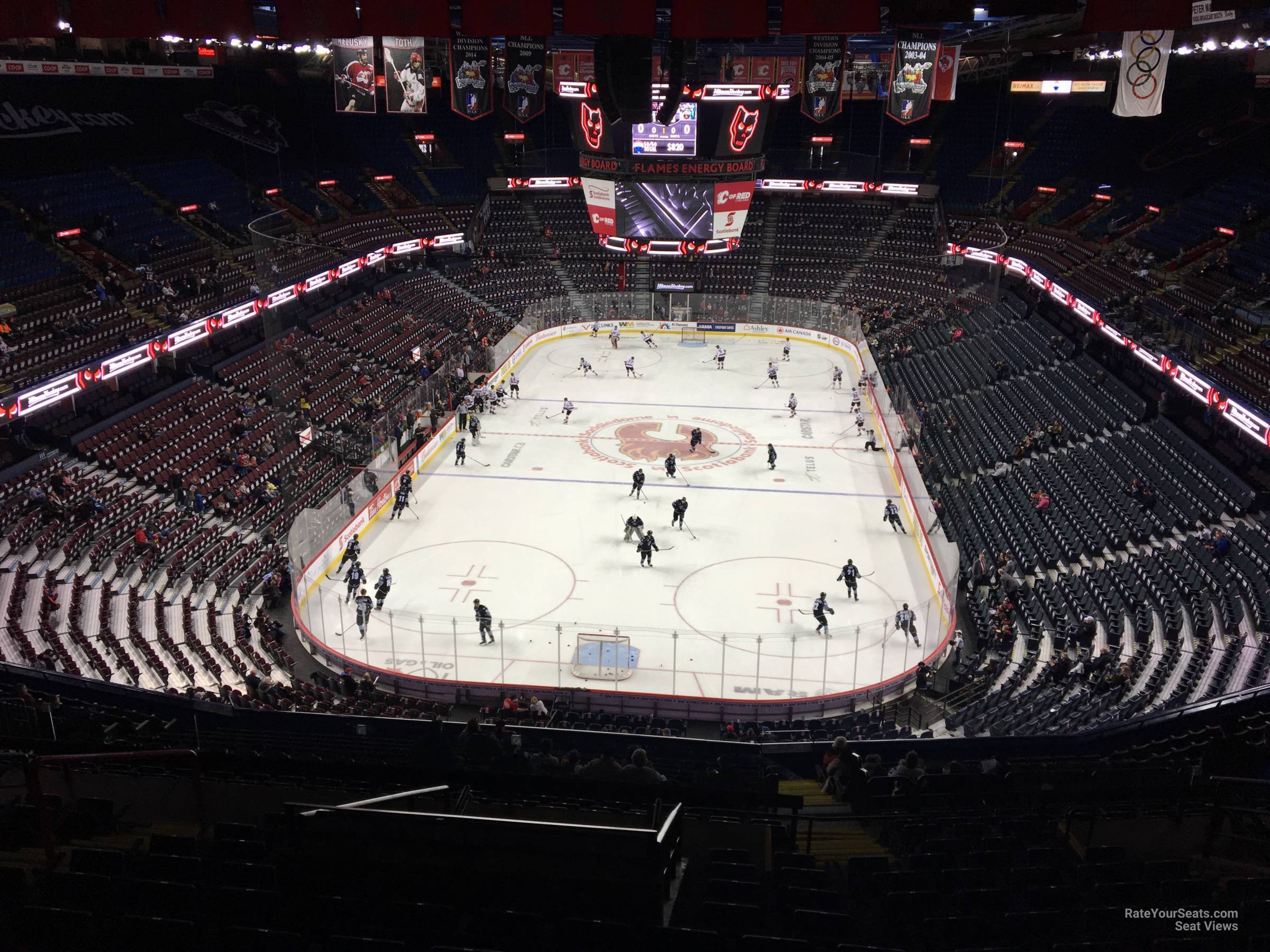 Scotiabank Saddledome Section 219 Calgary Flames