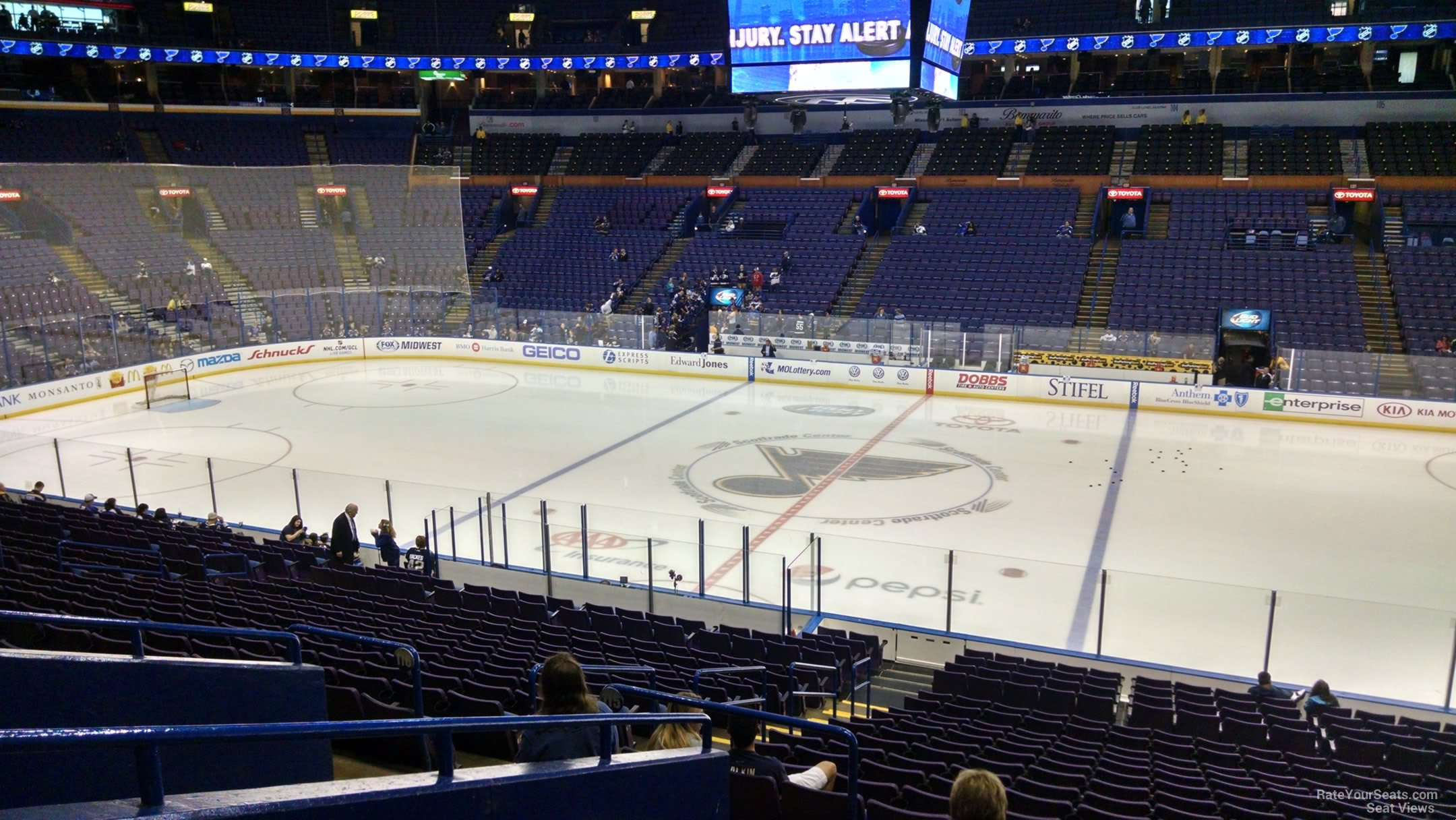 Enterprise Center Club 115 St. Louis Blues