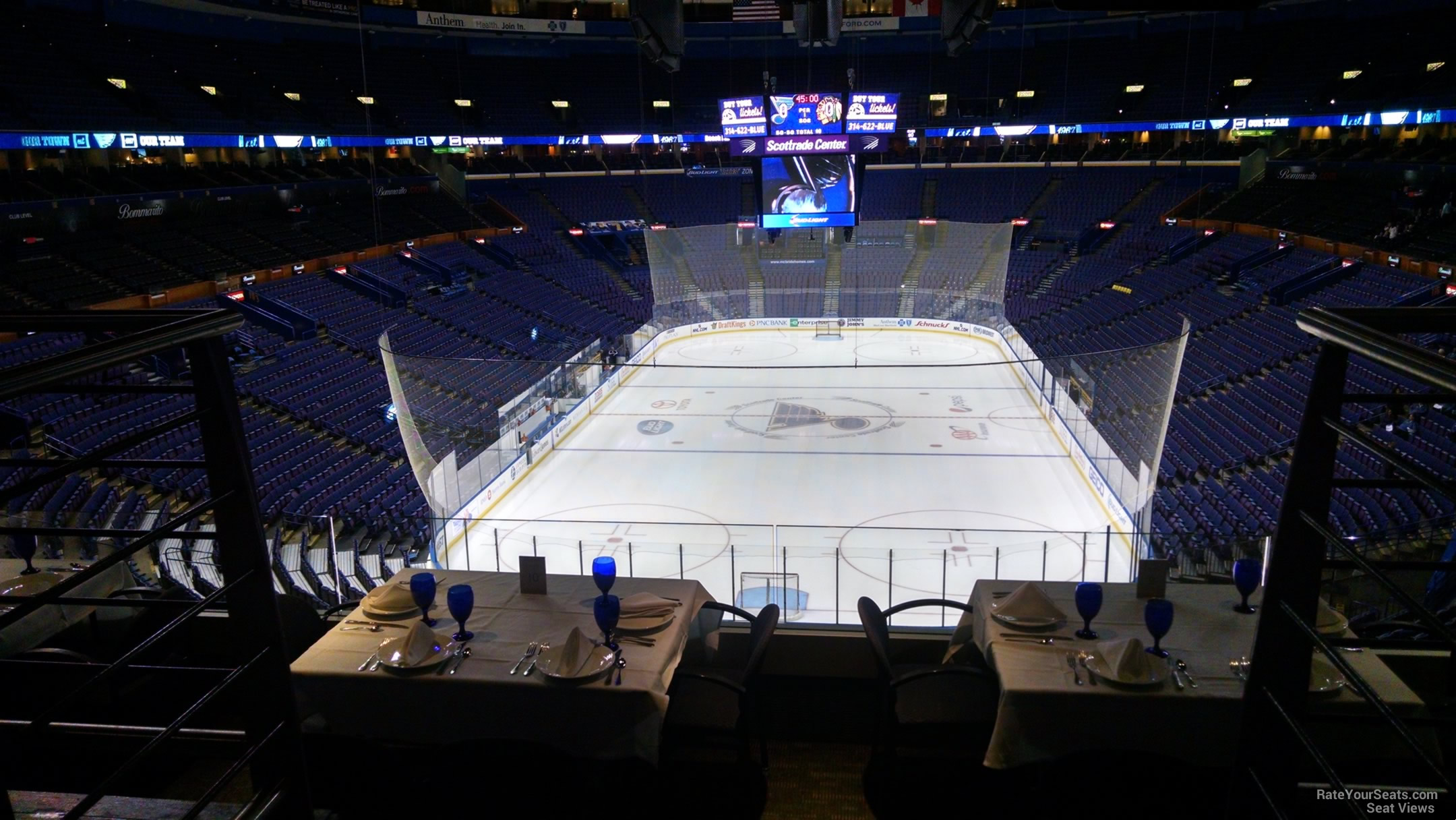 Enterprise Center Loge Boxes St. Louis Blues