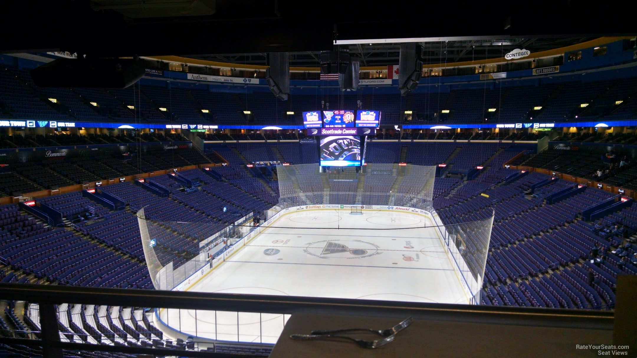 Enterprise Center Loge Boxes St. Louis Blues
