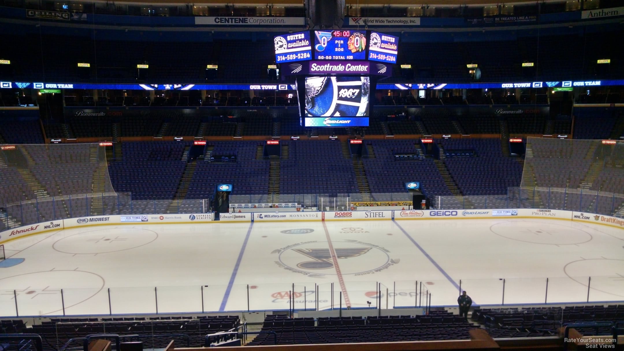 Enterprise Center Club 116 St. Louis Blues