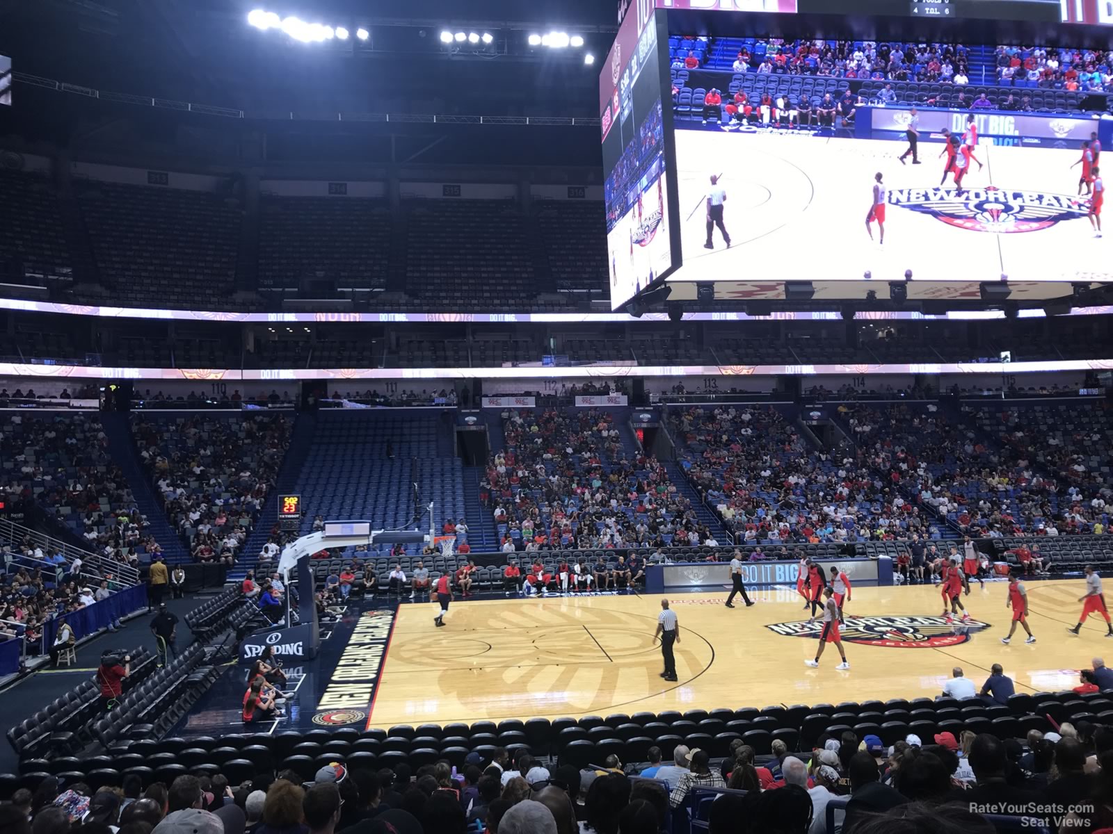 Smoothie King Center Seating Chart