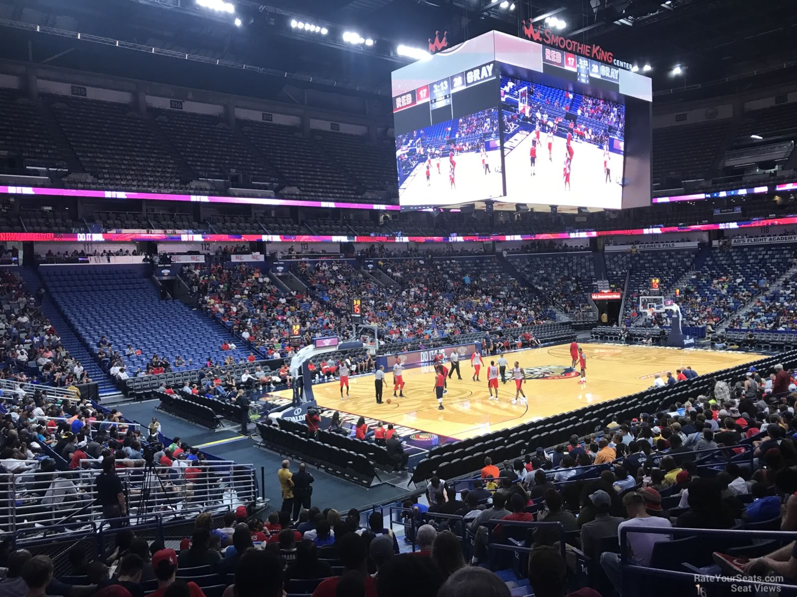 Smoothie King Center Seating Chart