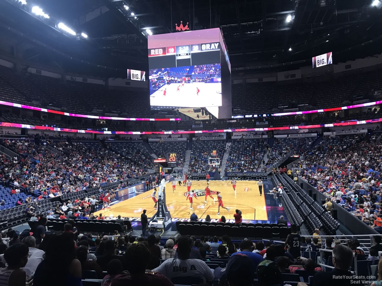 Smoothie King Center Section 106 New Orleans Pelicans