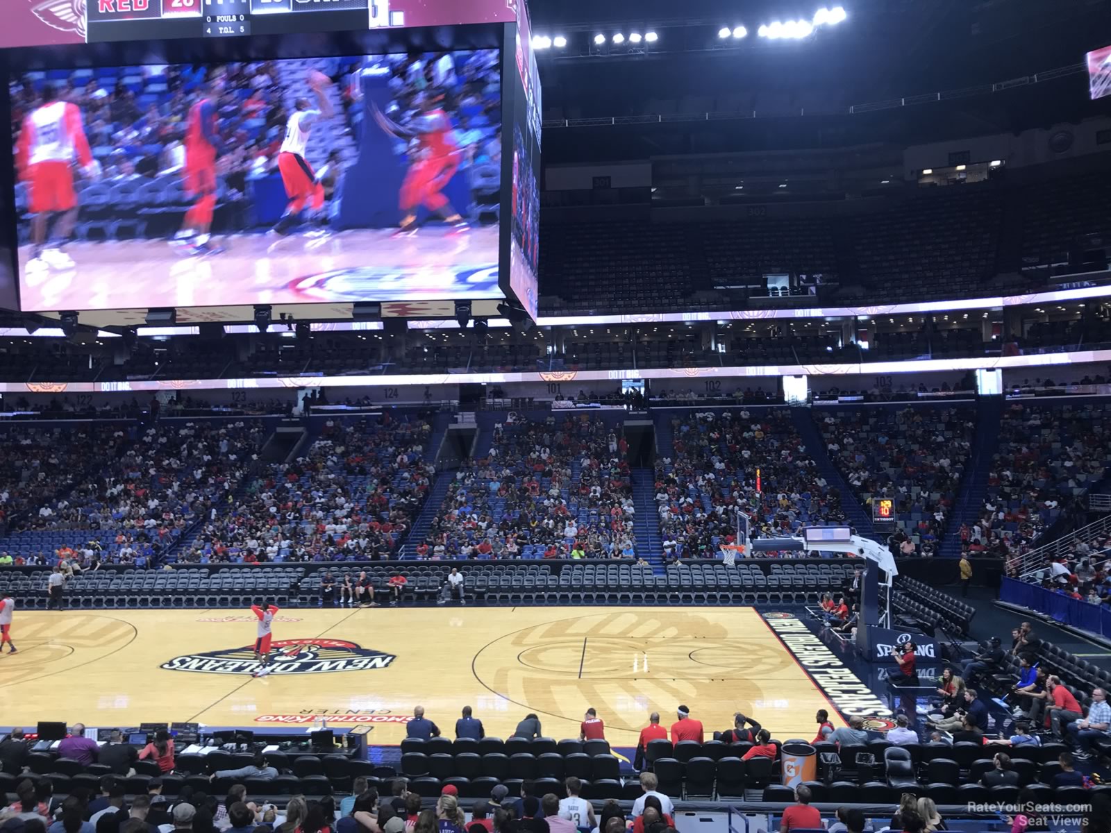 Smoothie King Center Interactive Seating Chart