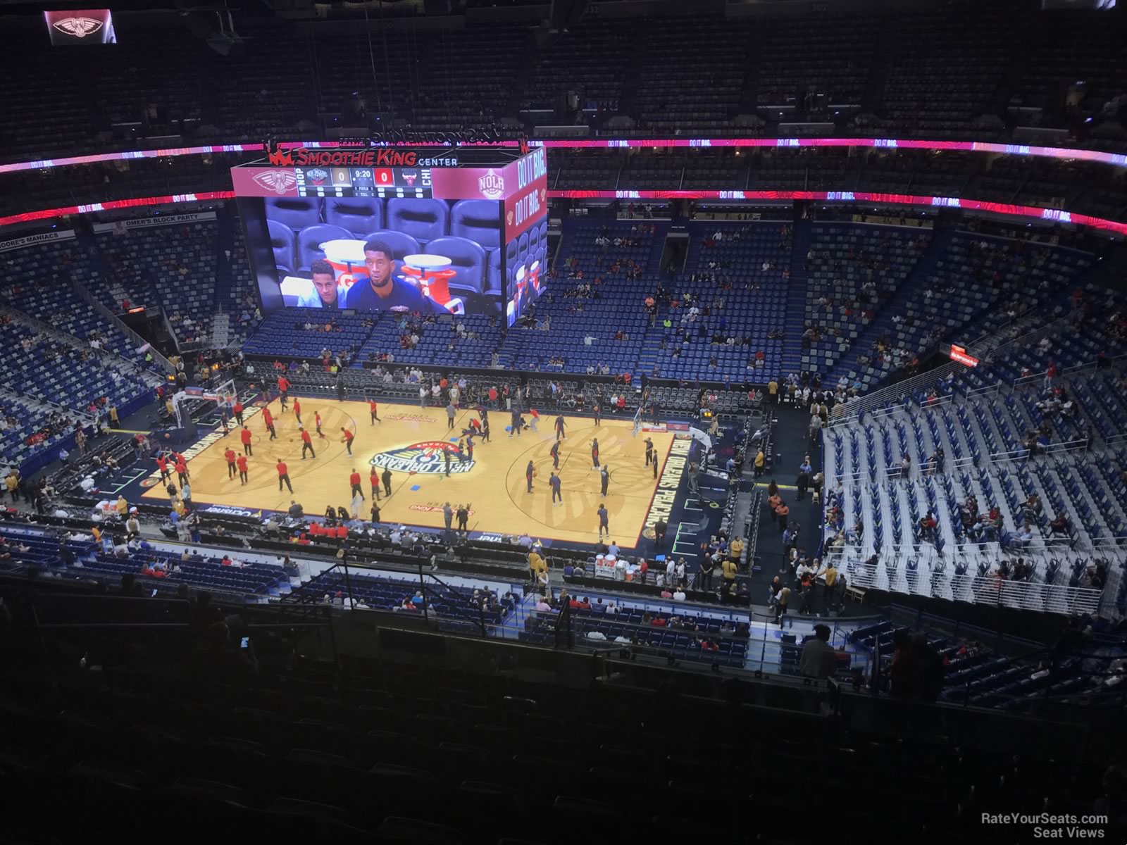 Smoothie King Center Seating Chart