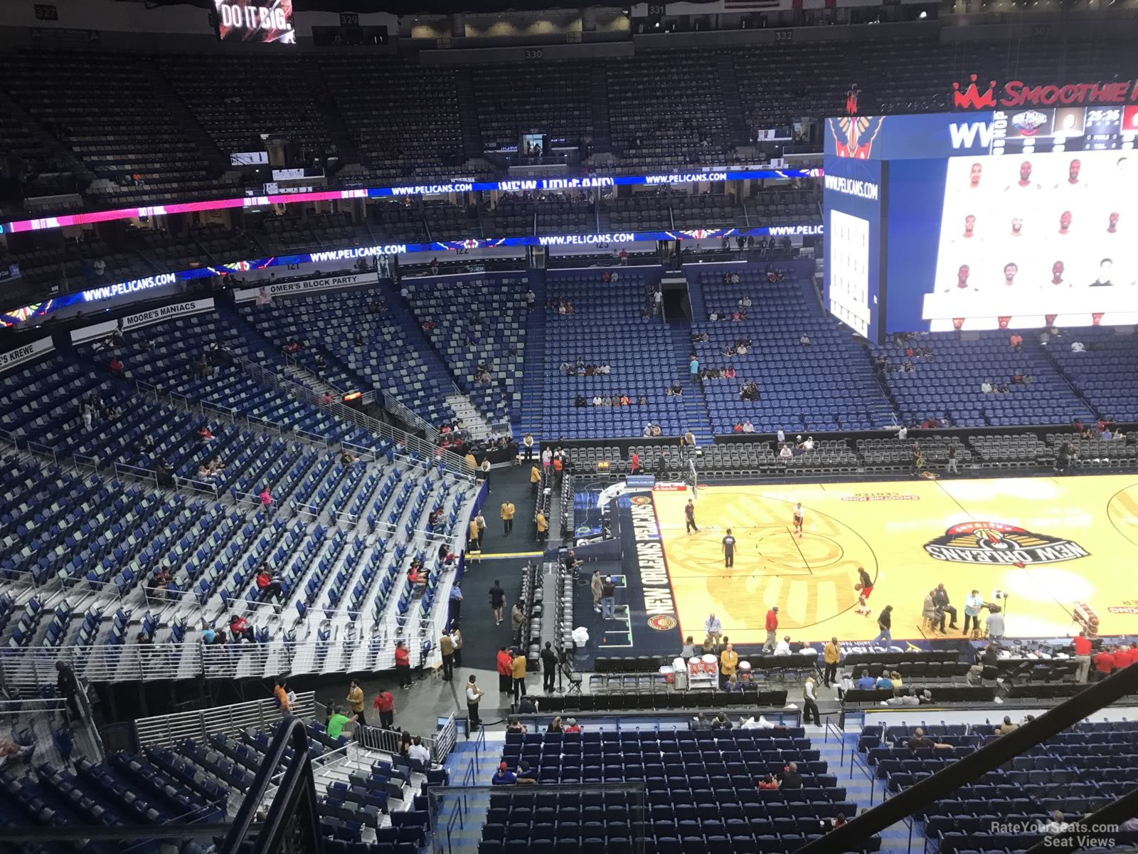Smoothie King Center Section 318 New Orleans Pelicans