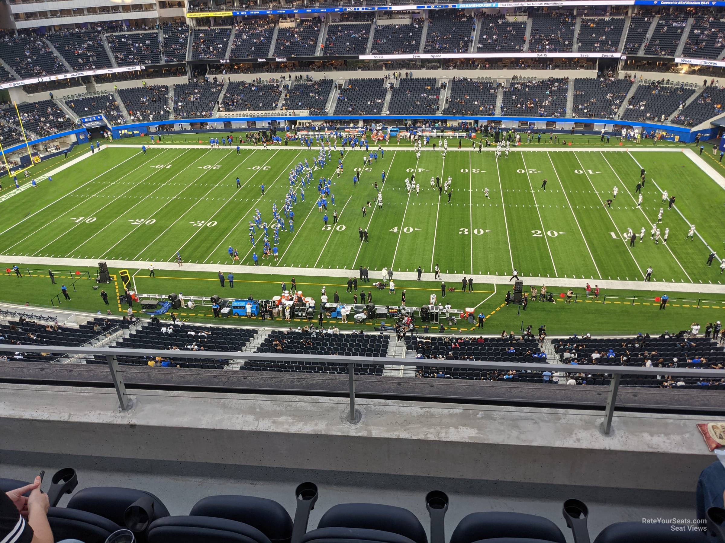 Section 323 at SoFi Stadium