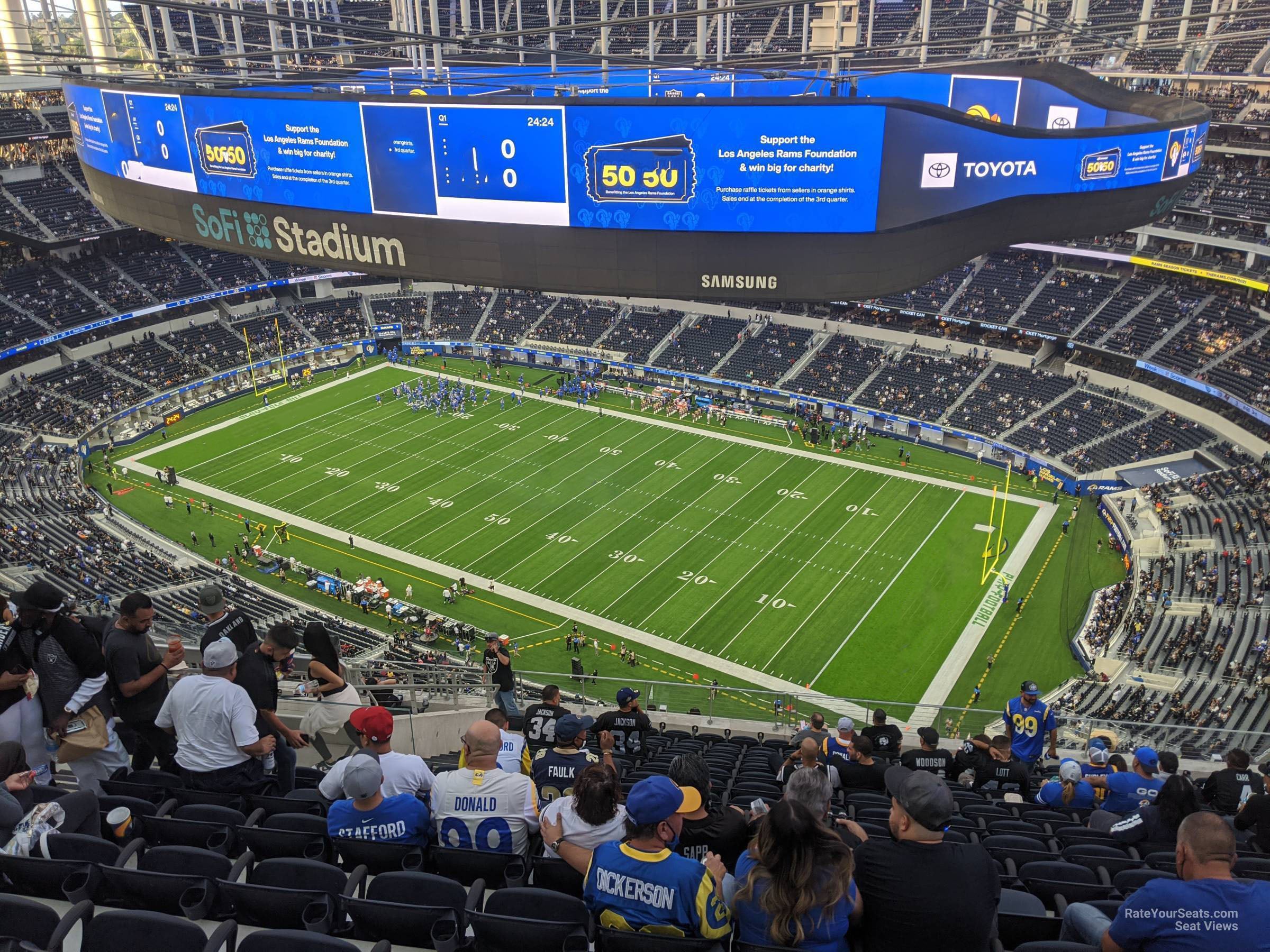 Section 520 at SoFi Stadium