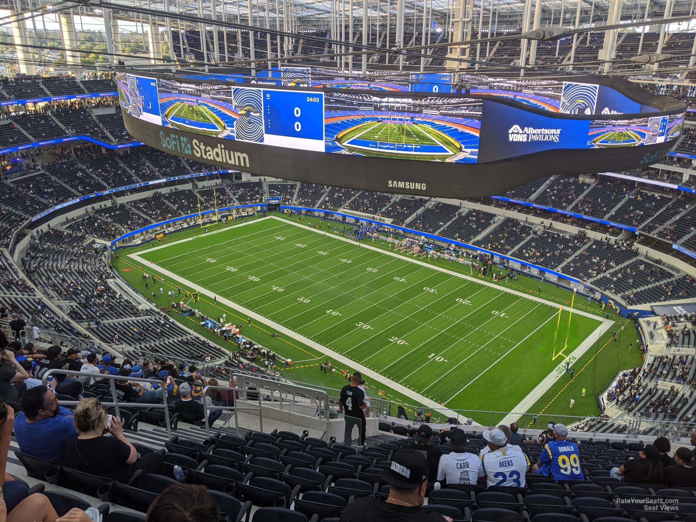 Section 521 at SoFi Stadium  RateYourSeats.com