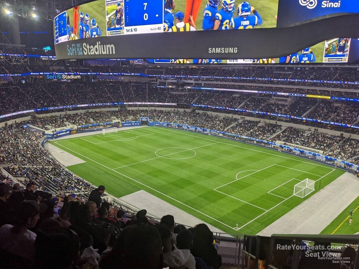 section 302 seat view  for soccer - sofi stadium