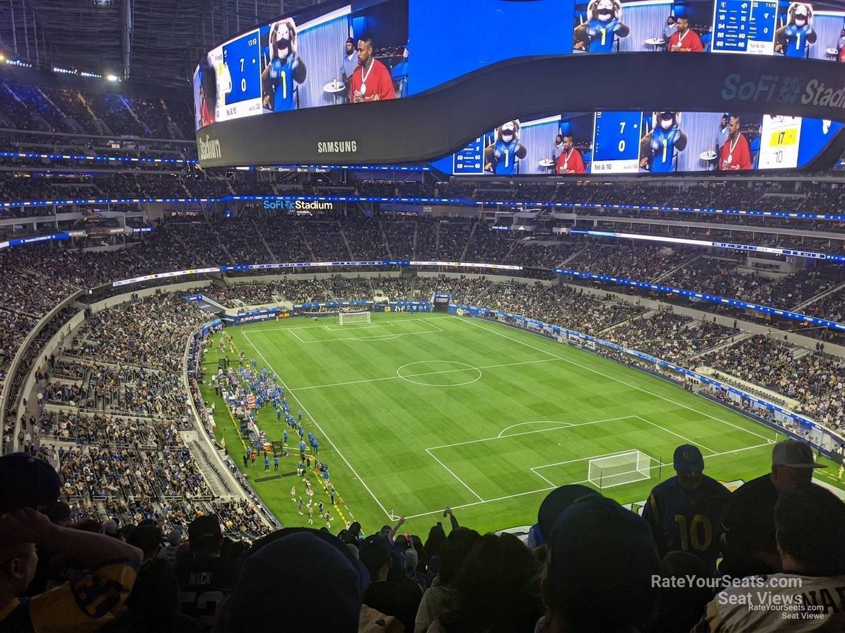 section 305 seat view  for soccer - sofi stadium