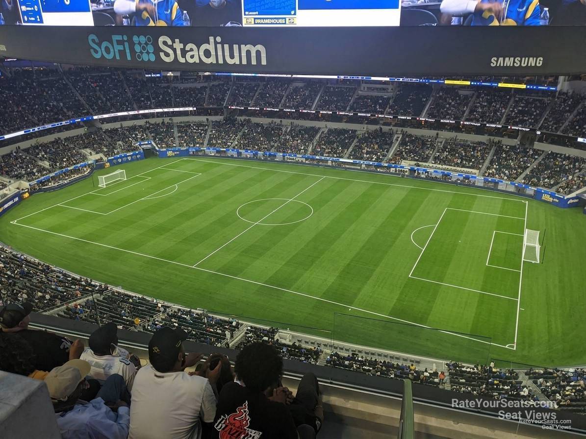 section 446 seat view  for soccer - sofi stadium