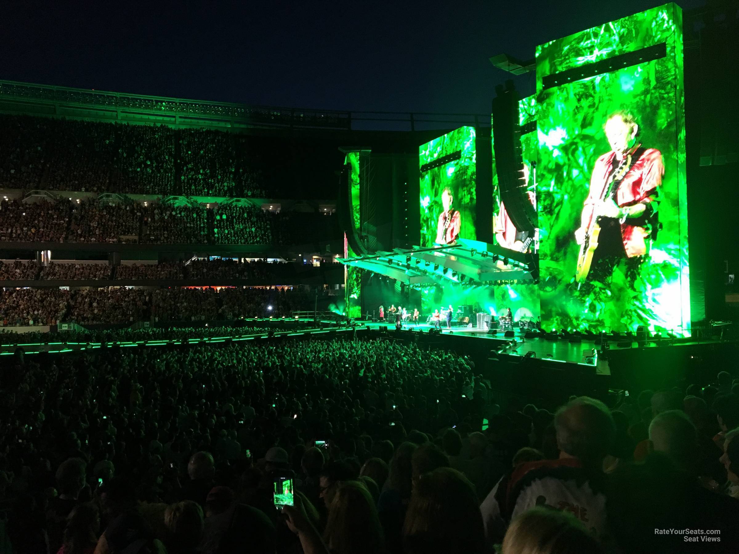 section 106, row 8 seat view  for concert - soldier field