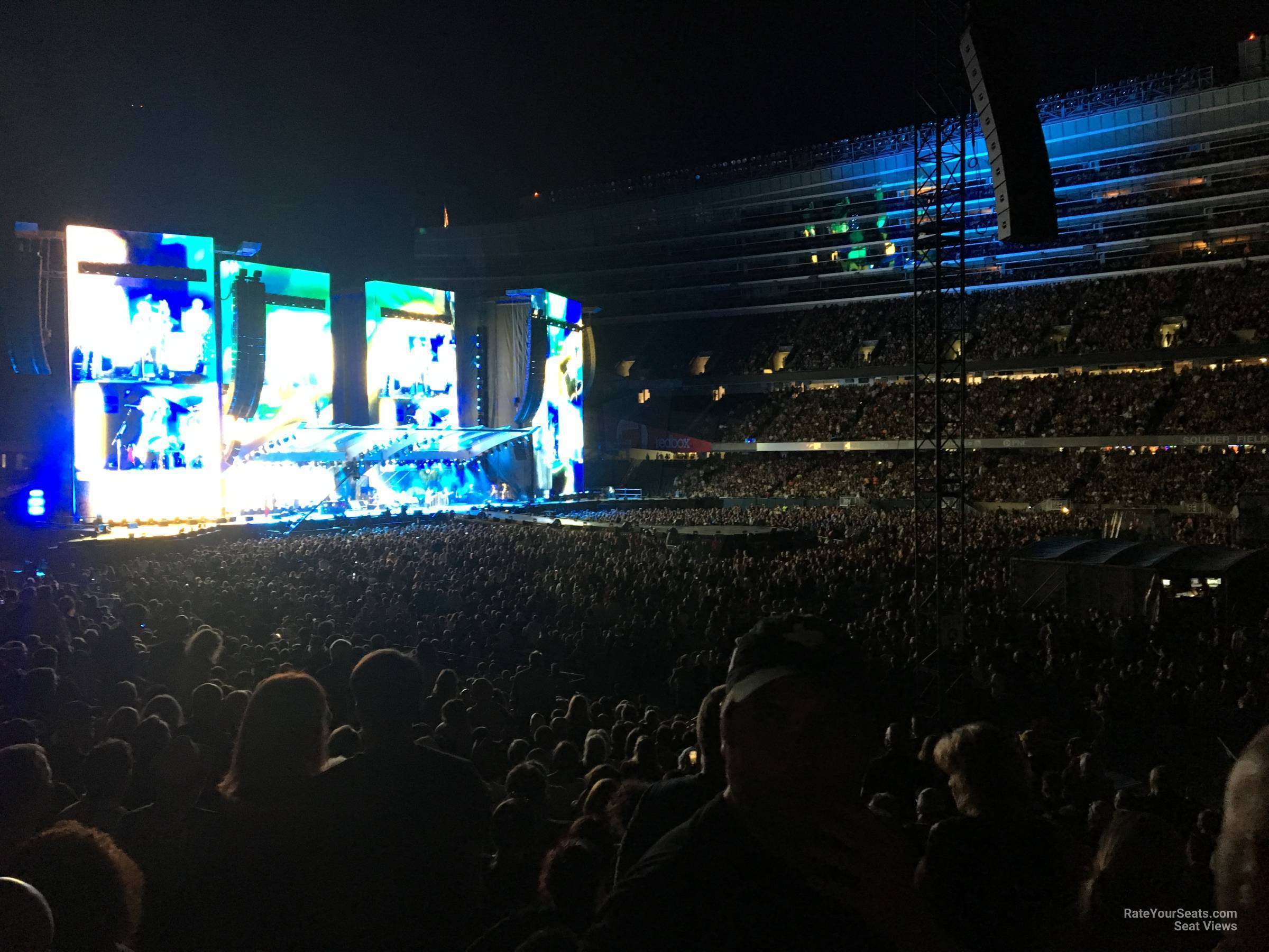 section 134, row 19 seat view  for concert - soldier field