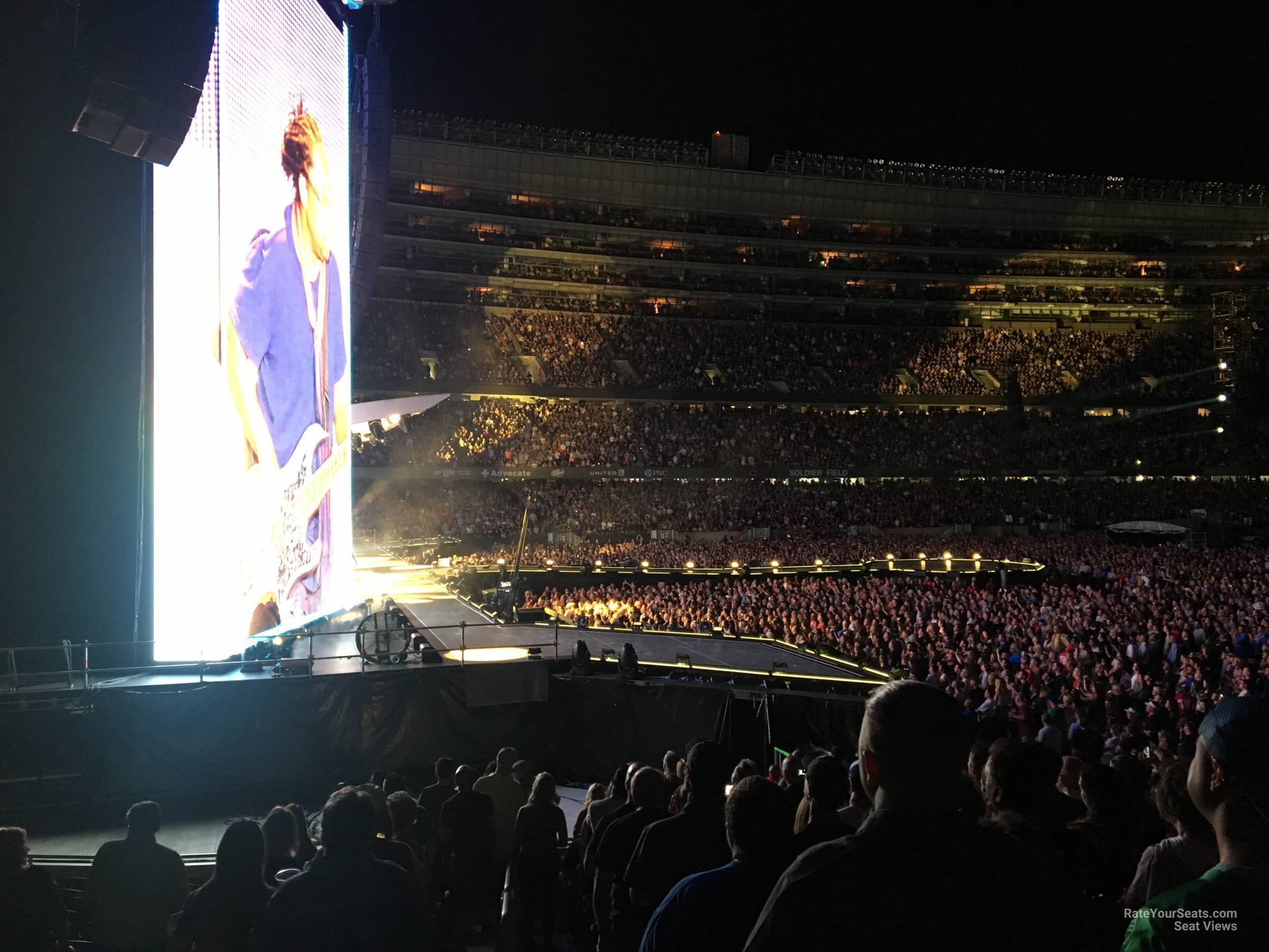 section 143, row 19 seat view  for concert - soldier field