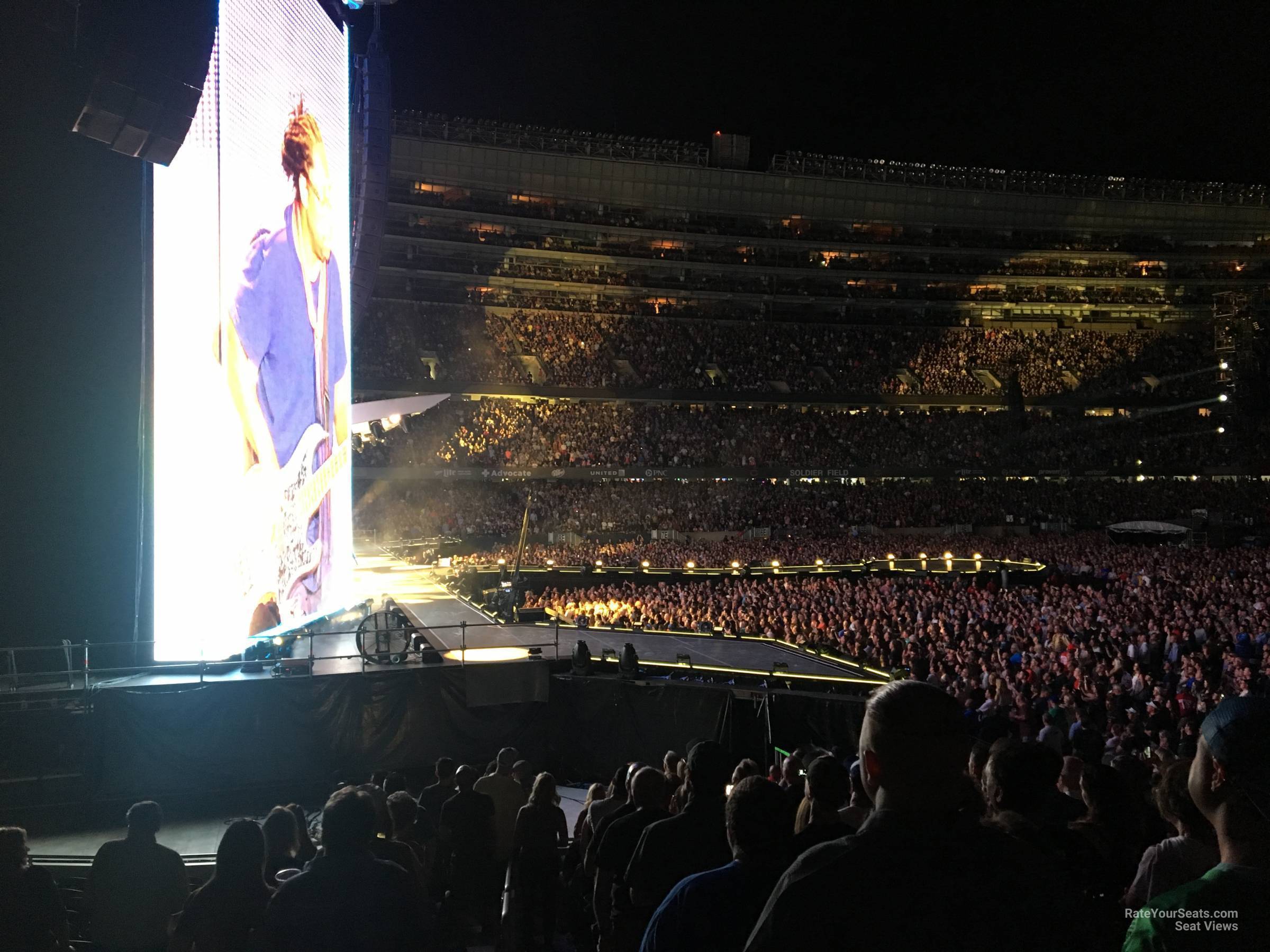 Section 143 at Soldier Field 