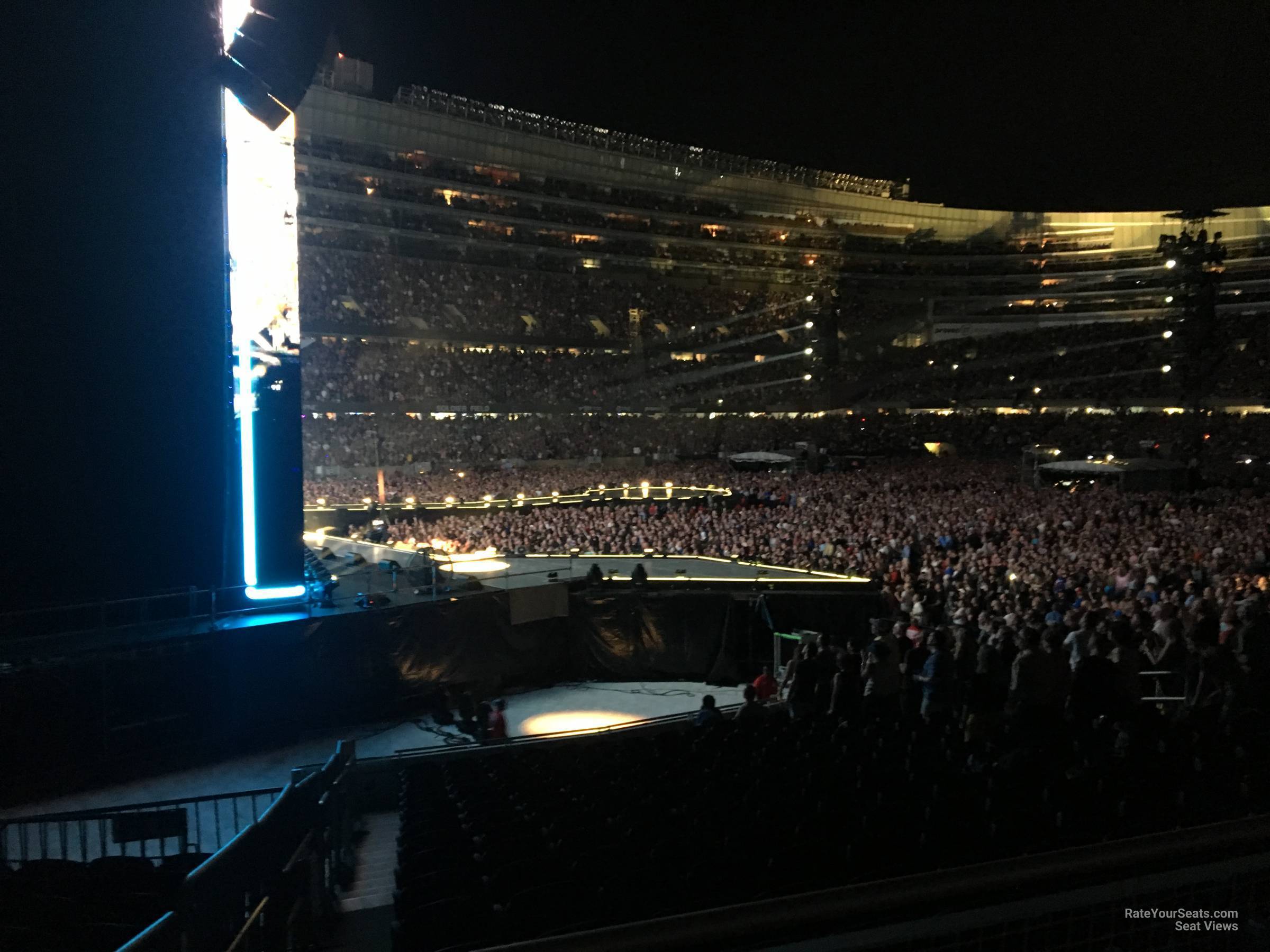 section 144, row 19 seat view  for concert - soldier field