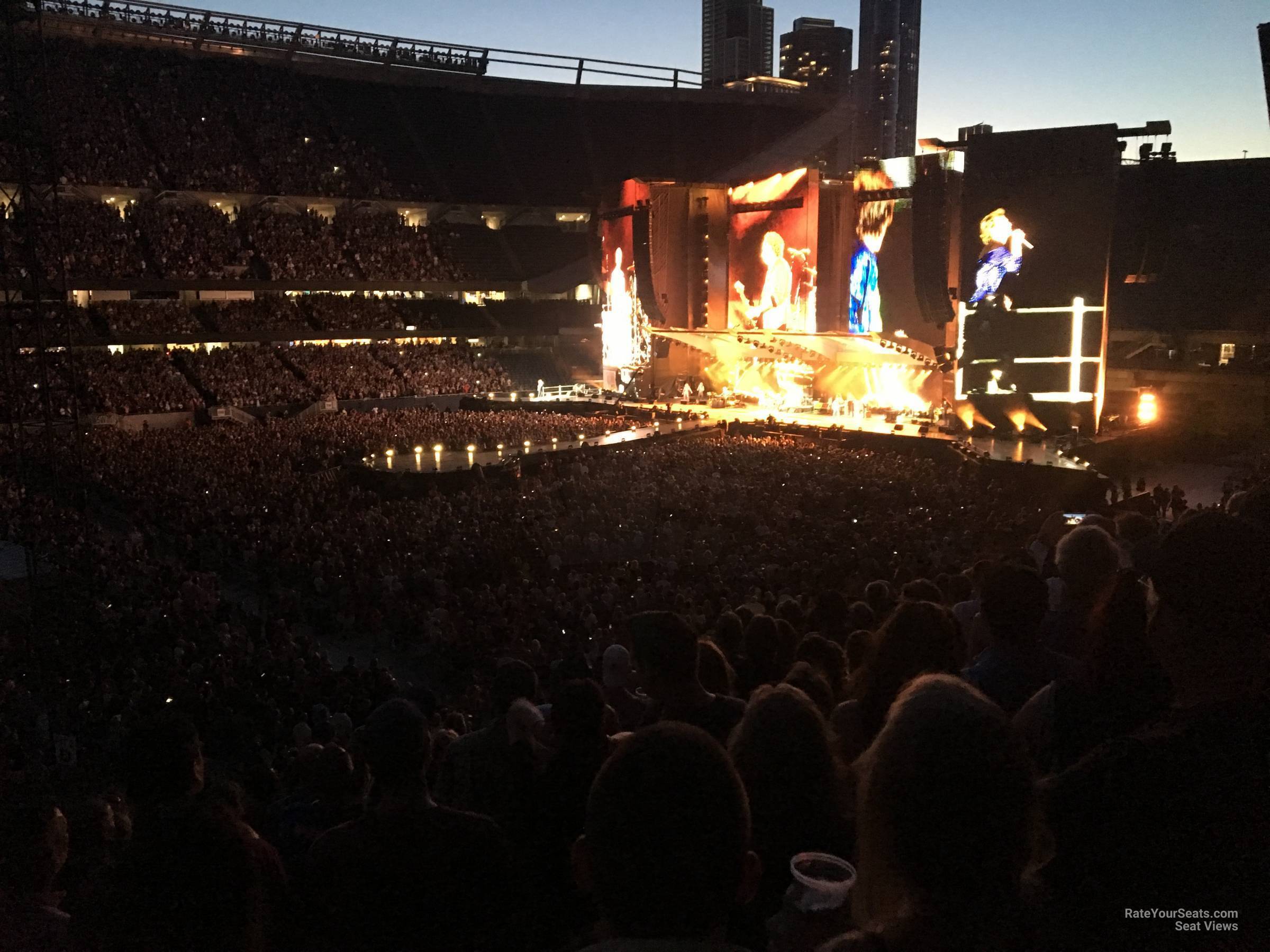 section 211, row 10 seat view  for concert - soldier field