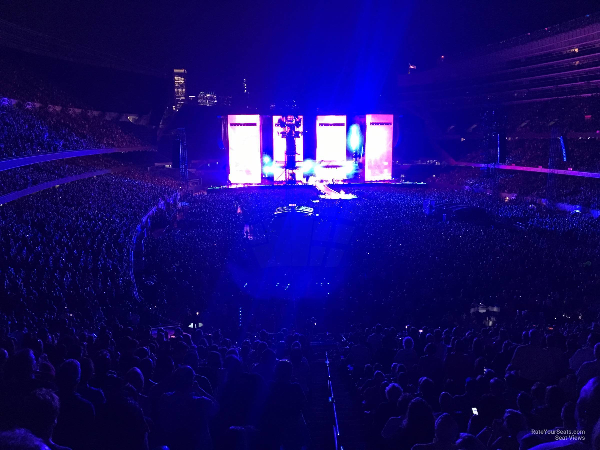 section 225, row 22 seat view  for concert - soldier field