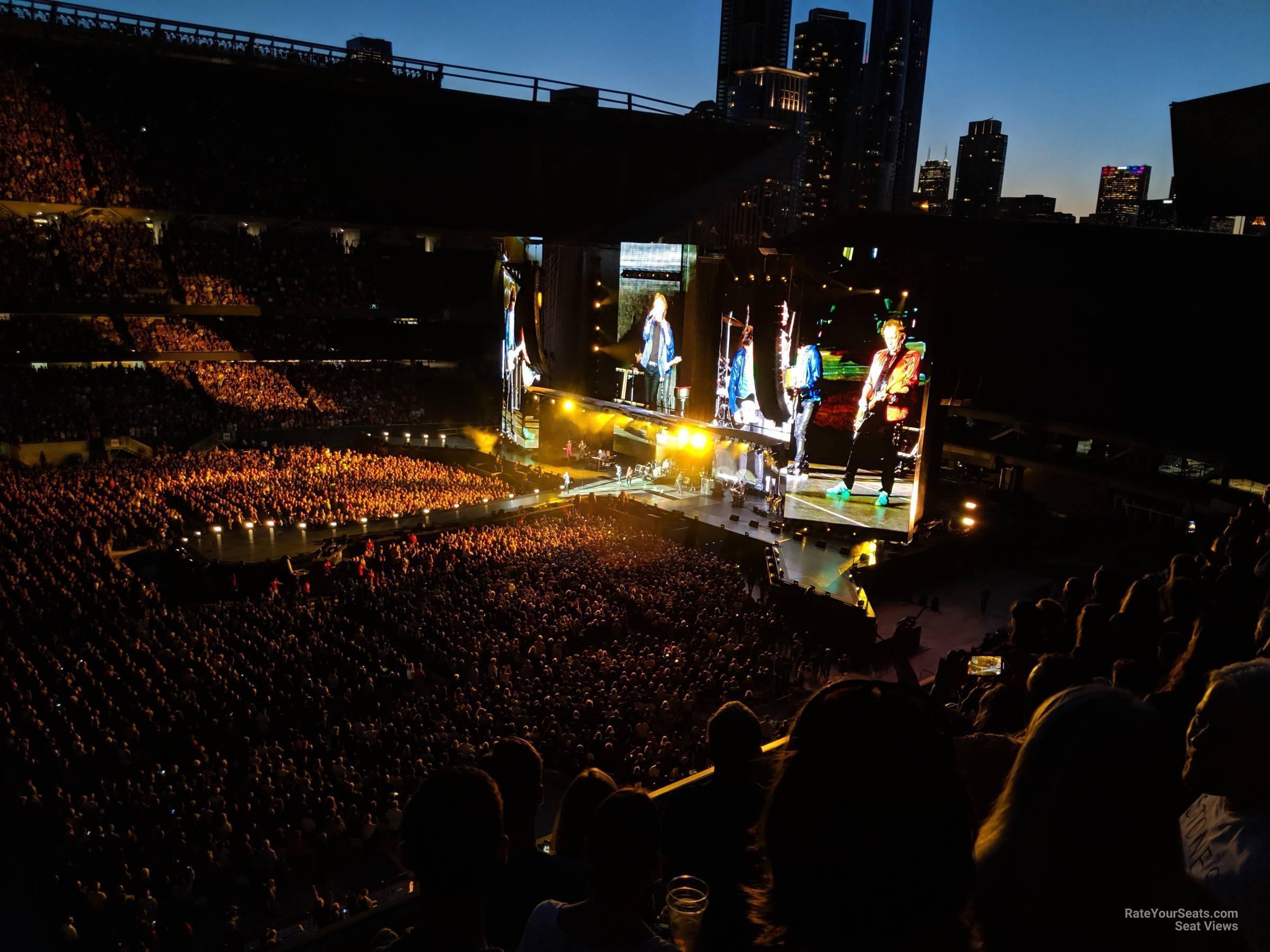 section 309, row 12 seat view  for concert - soldier field