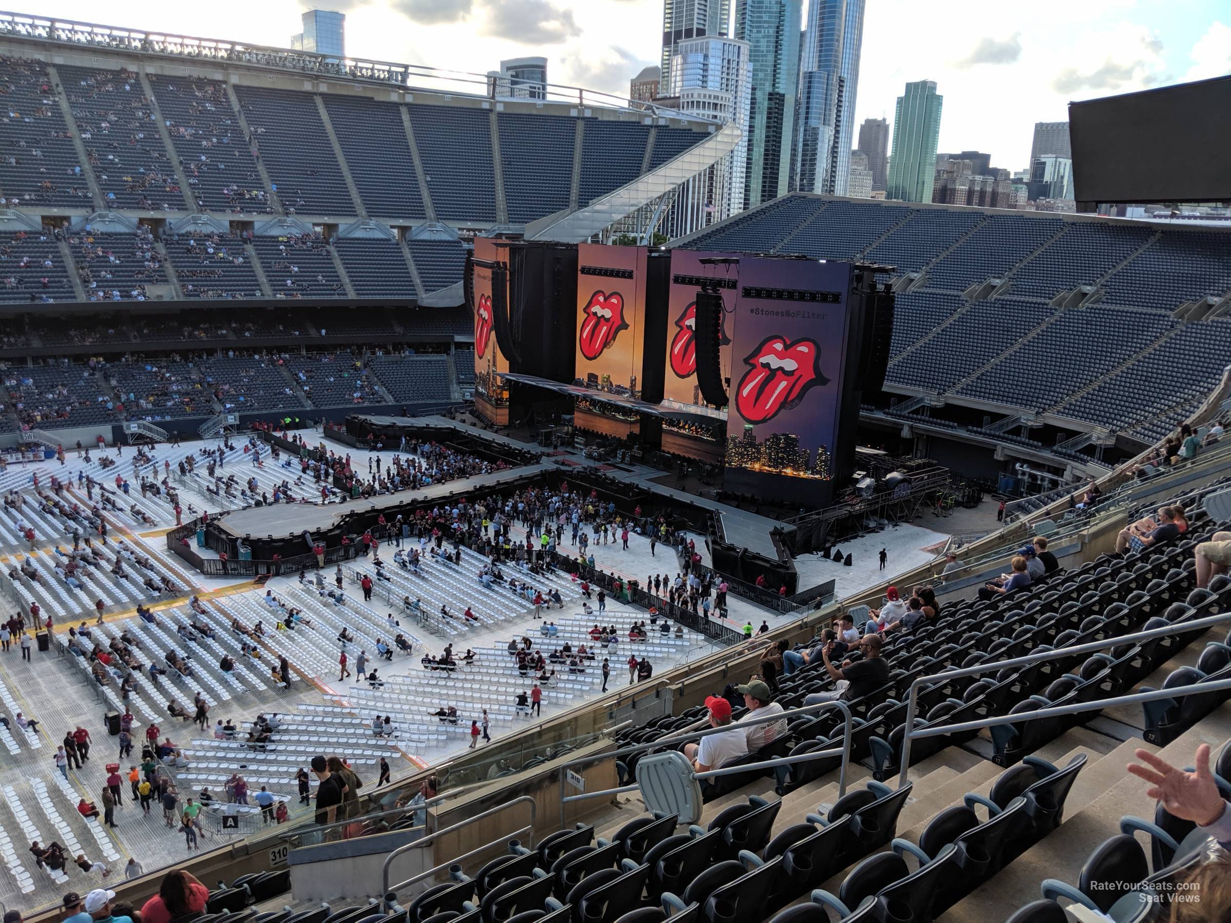 Soldier Field Section 310 Concert Seating