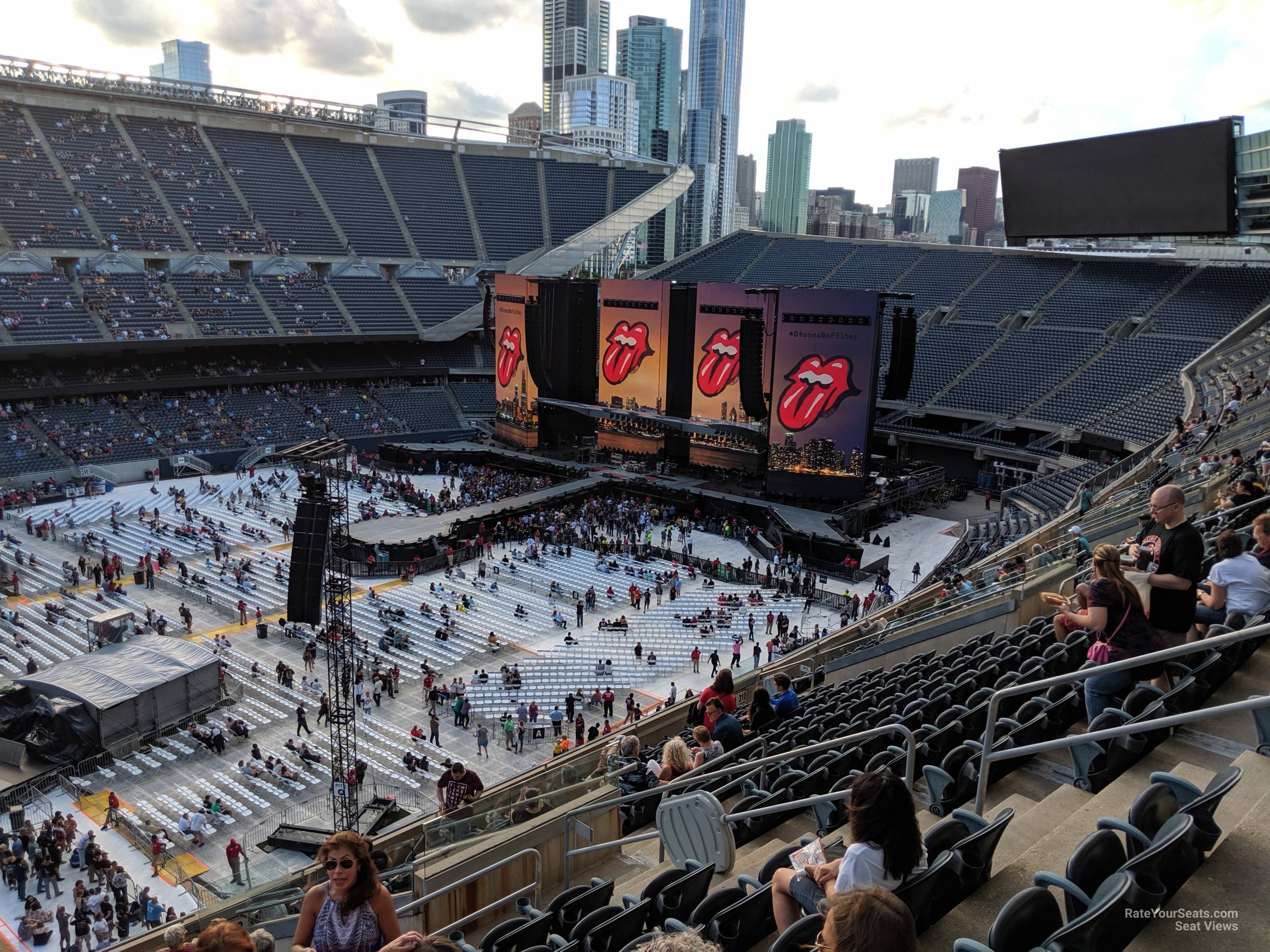 Soldier Field Section 312 Concert Seating