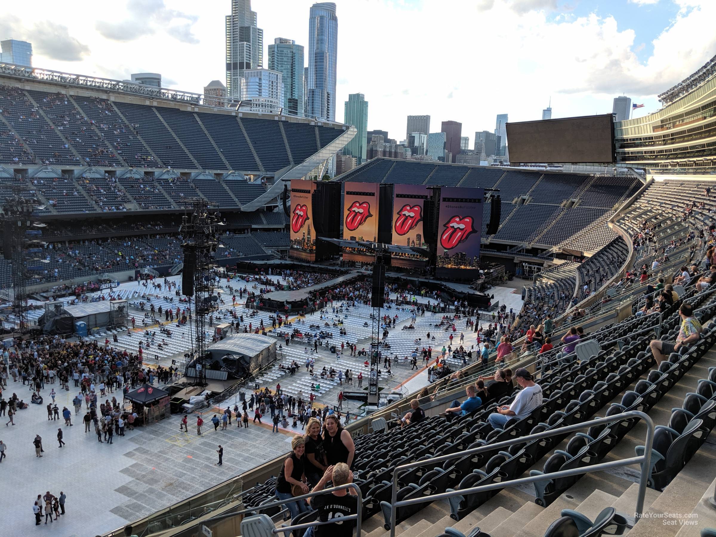 Soldier Field Section 315 Concert Seating