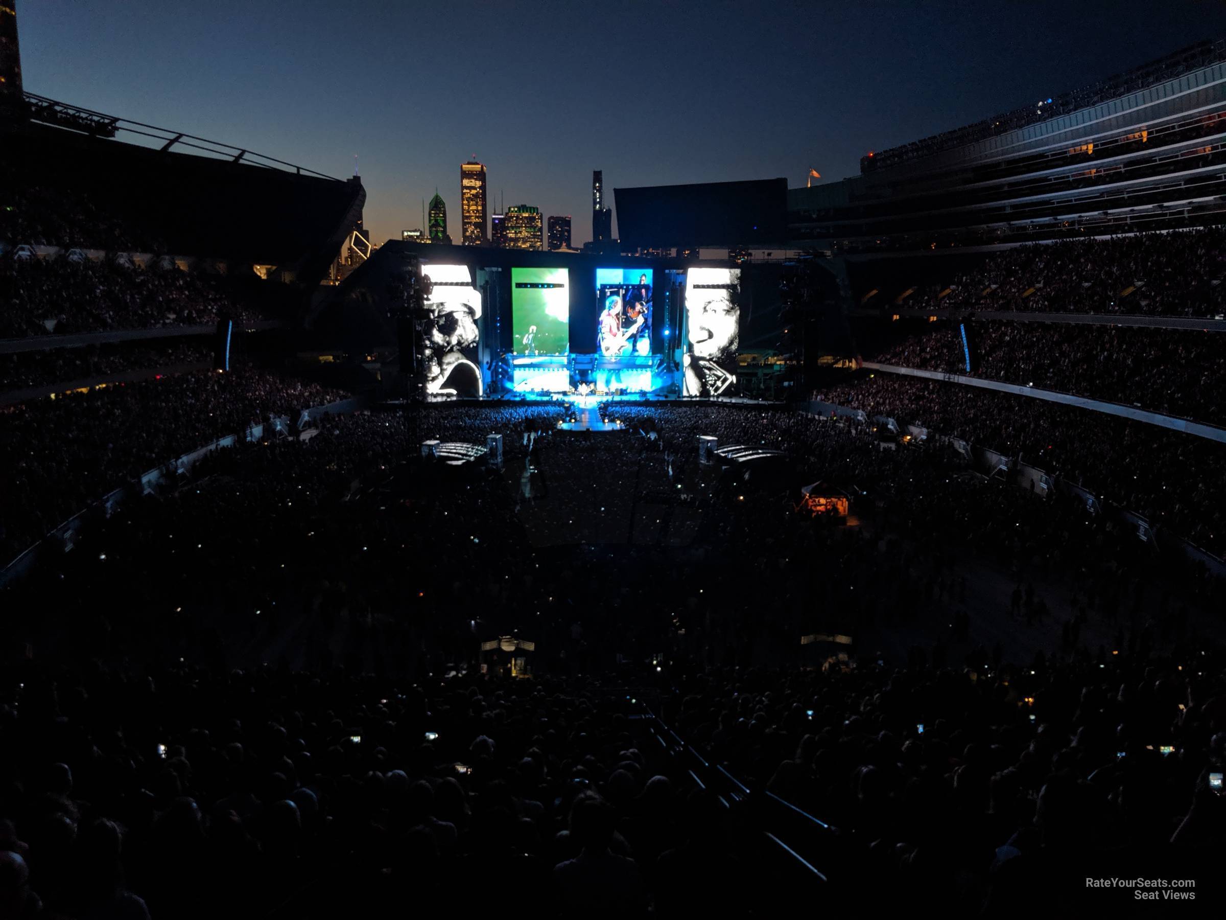 section 323, row 8 seat view  for concert - soldier field