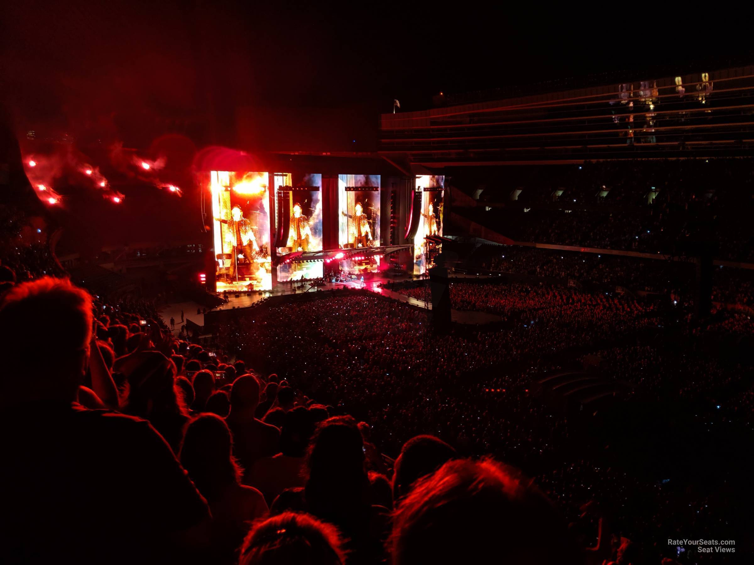 section 333, row 15 seat view  for concert - soldier field
