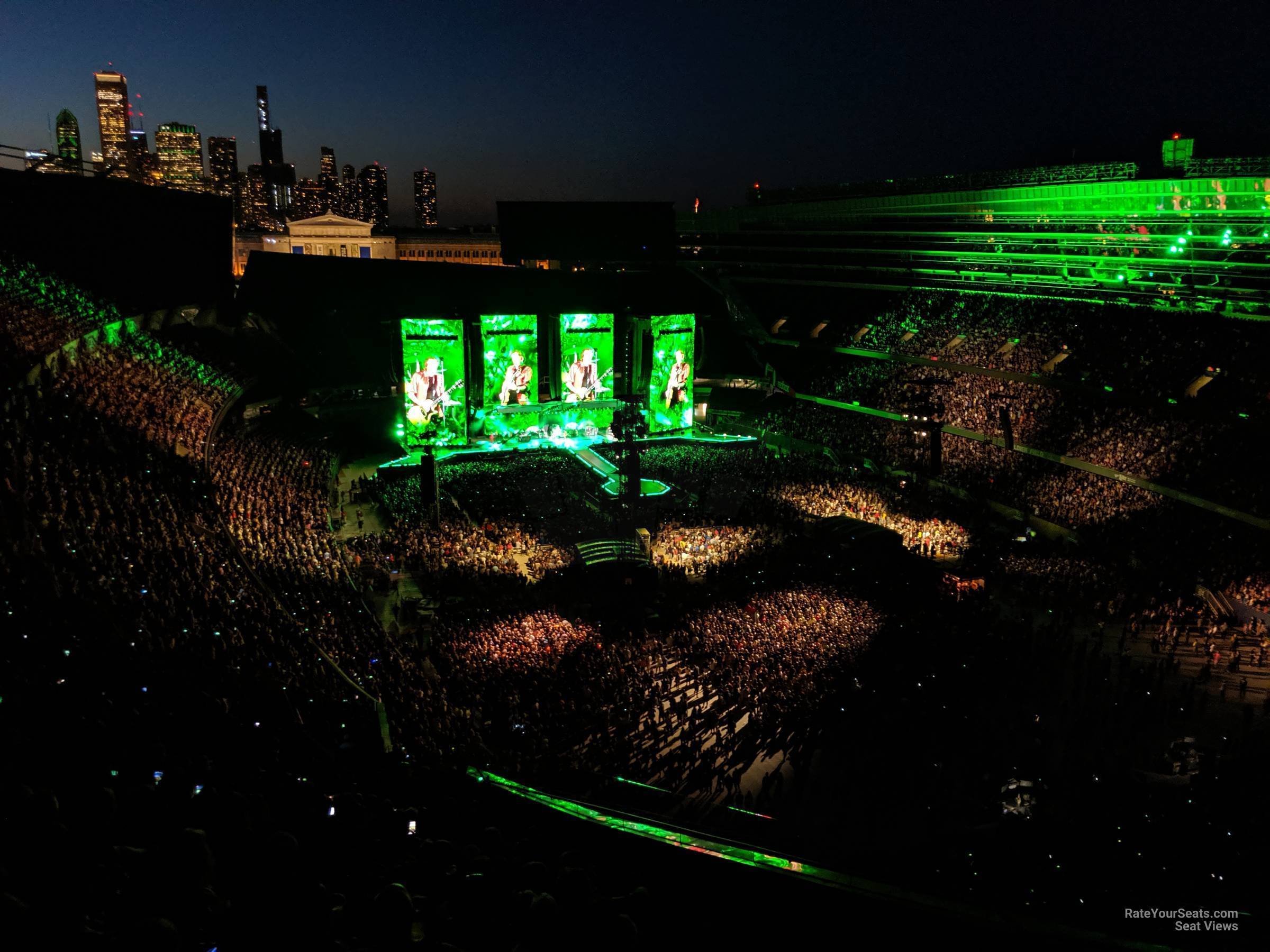 section 427, row 24 seat view  for concert - soldier field