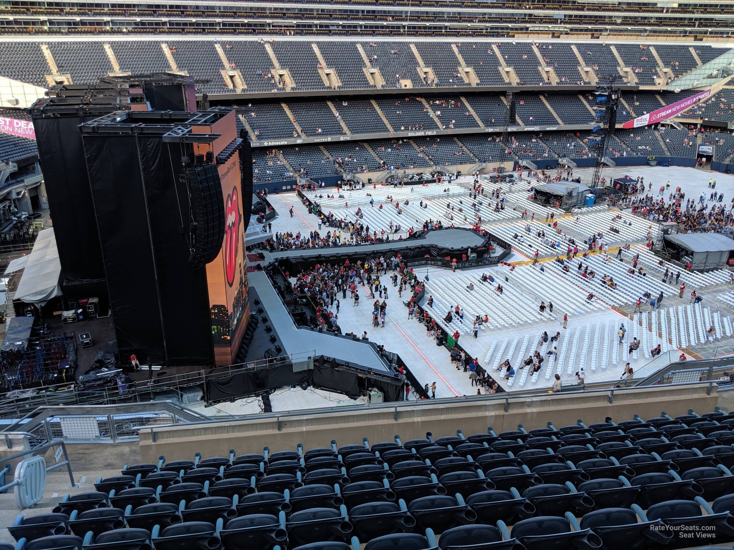 Soldier Field Section 442 Concert Seating